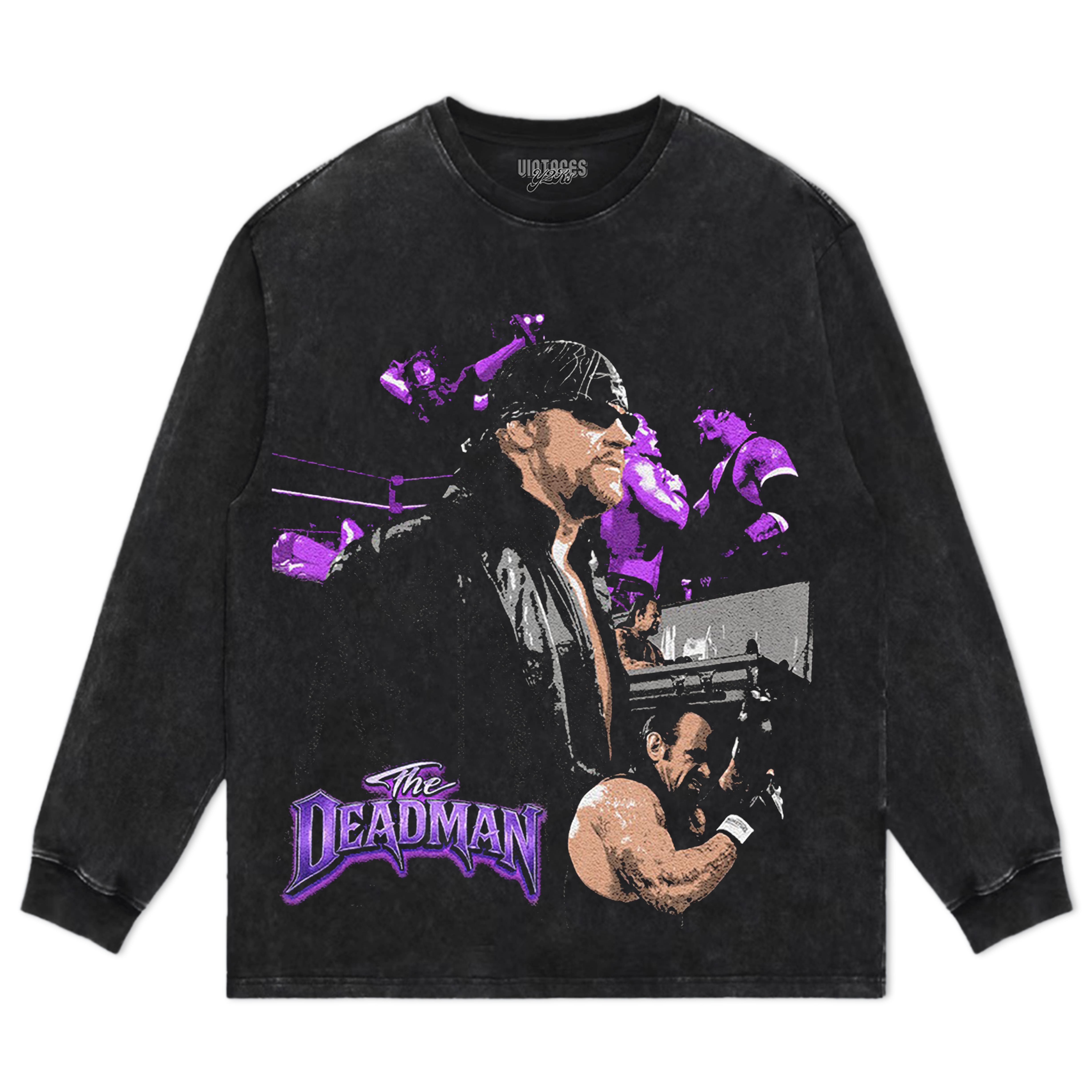 THE UNDERTAKER VINTAGE STYLE V2 TEE & LS & HOODIE