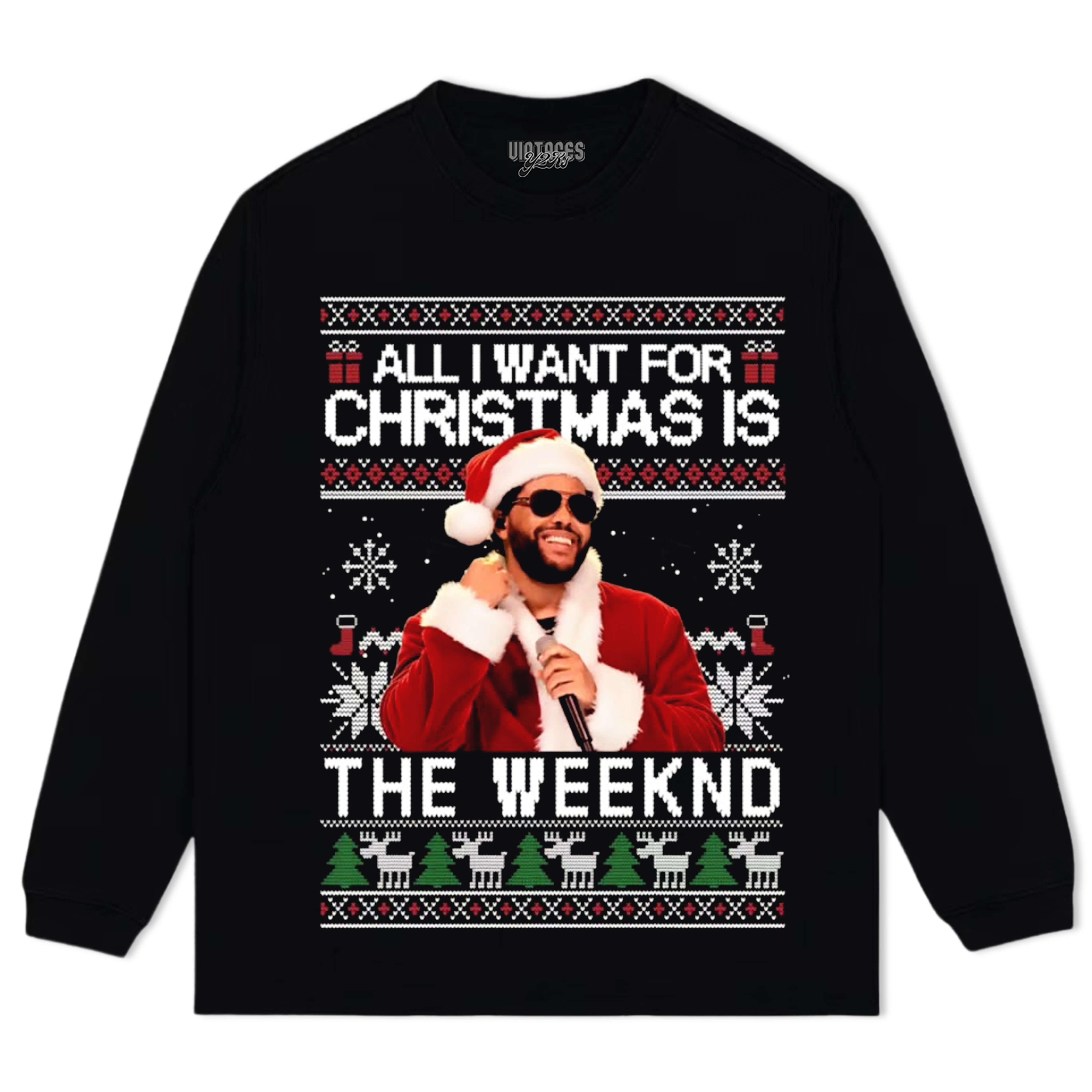 THE WEEKND CHRISTMAS STYLES TEE & LS & HOODIE