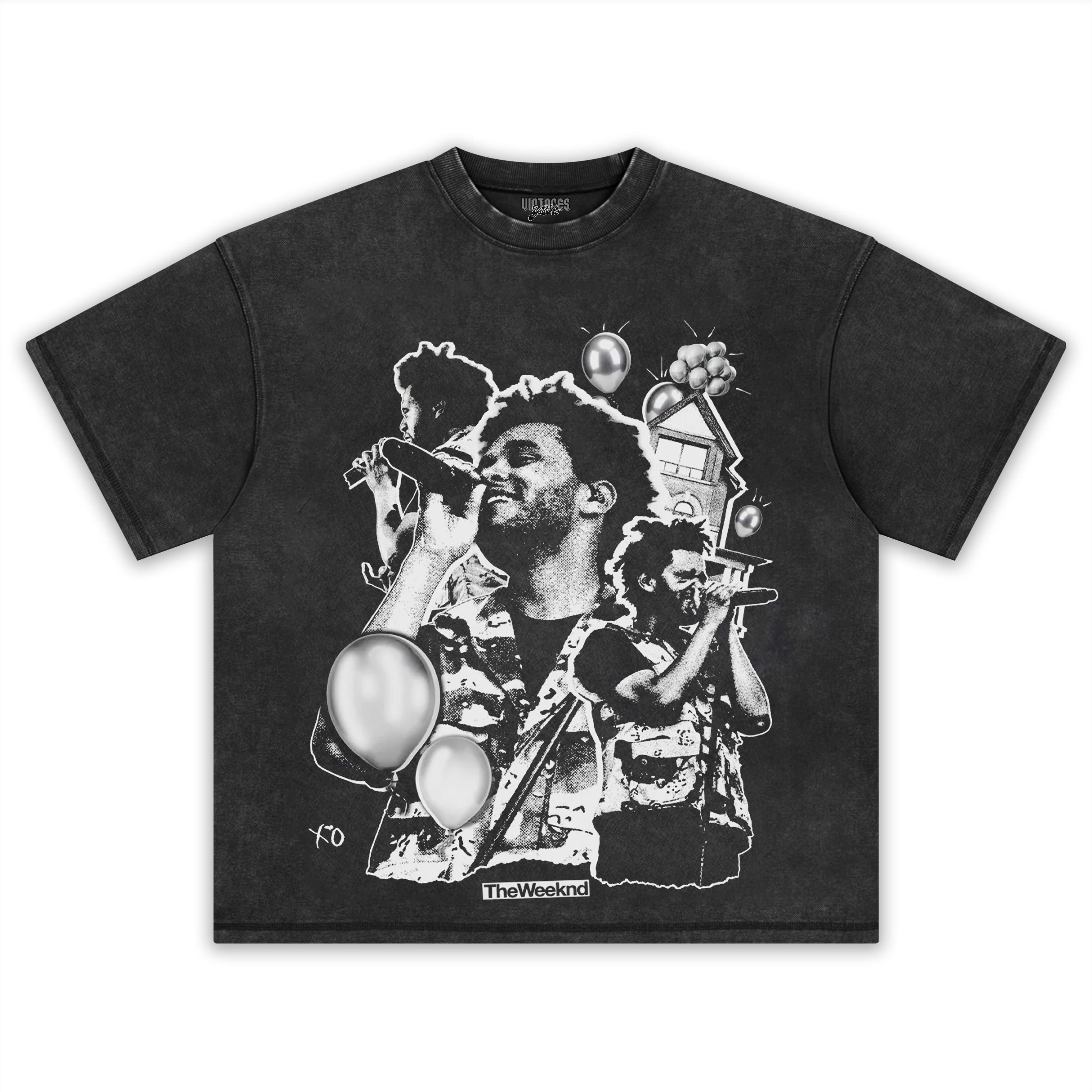 THE WEEKND VINTAGE TEE & LS & HOODIE