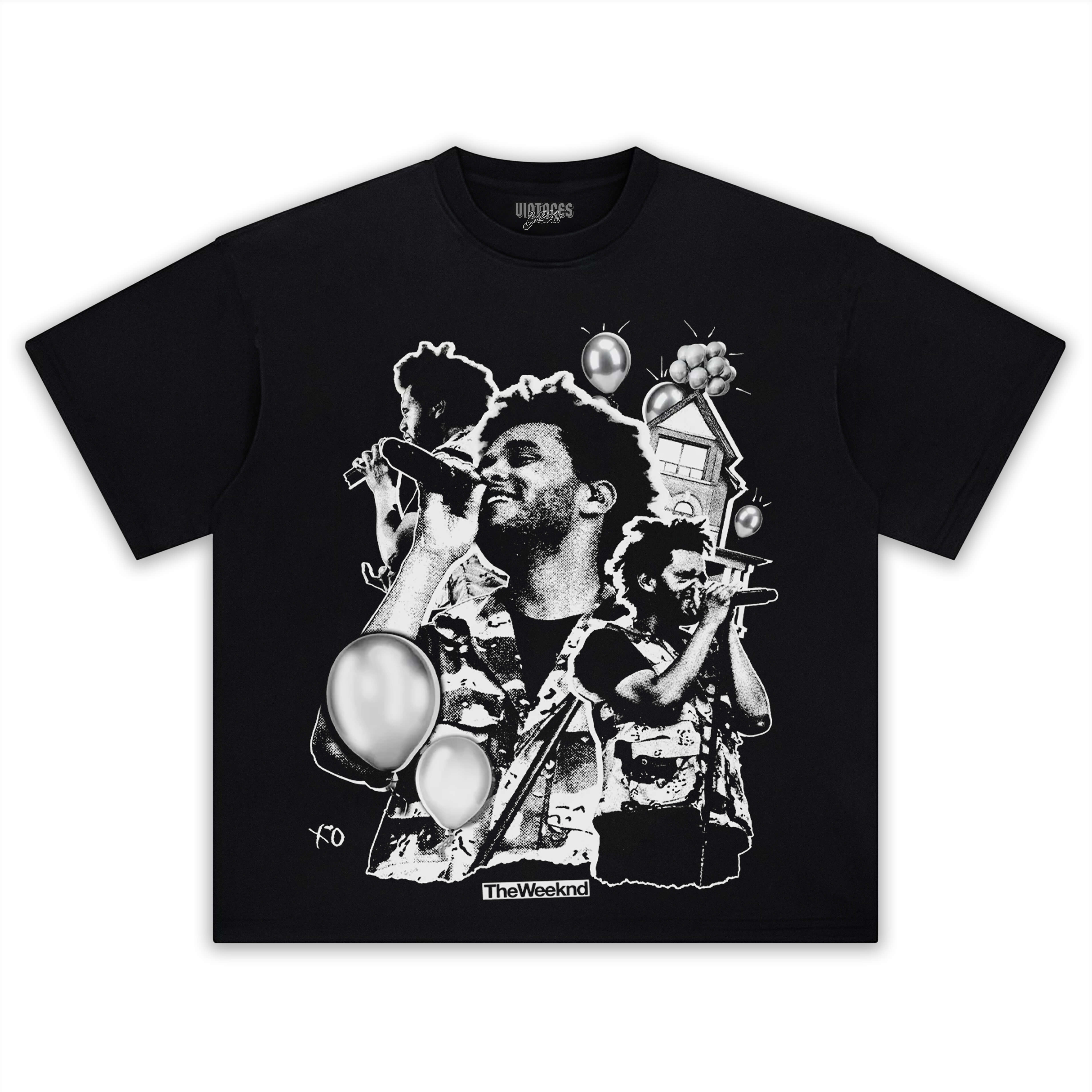 THE WEEKND VINTAGE TEE & LS & HOODIE