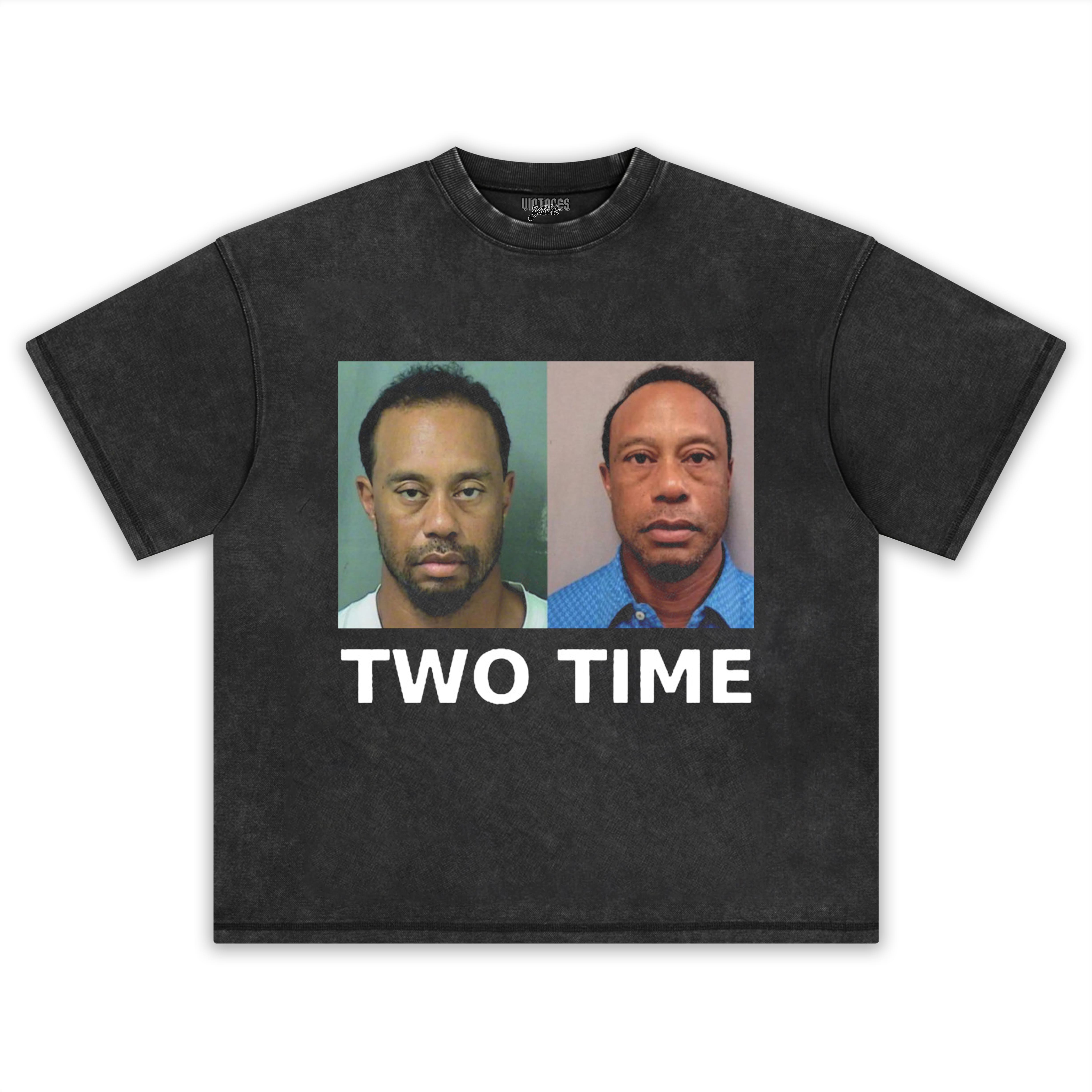 TIGER WOODS MUGSHOT TWO TIME TANK TOP & TEE & LONG SLEEVE & LAYERED LS & HOODIE