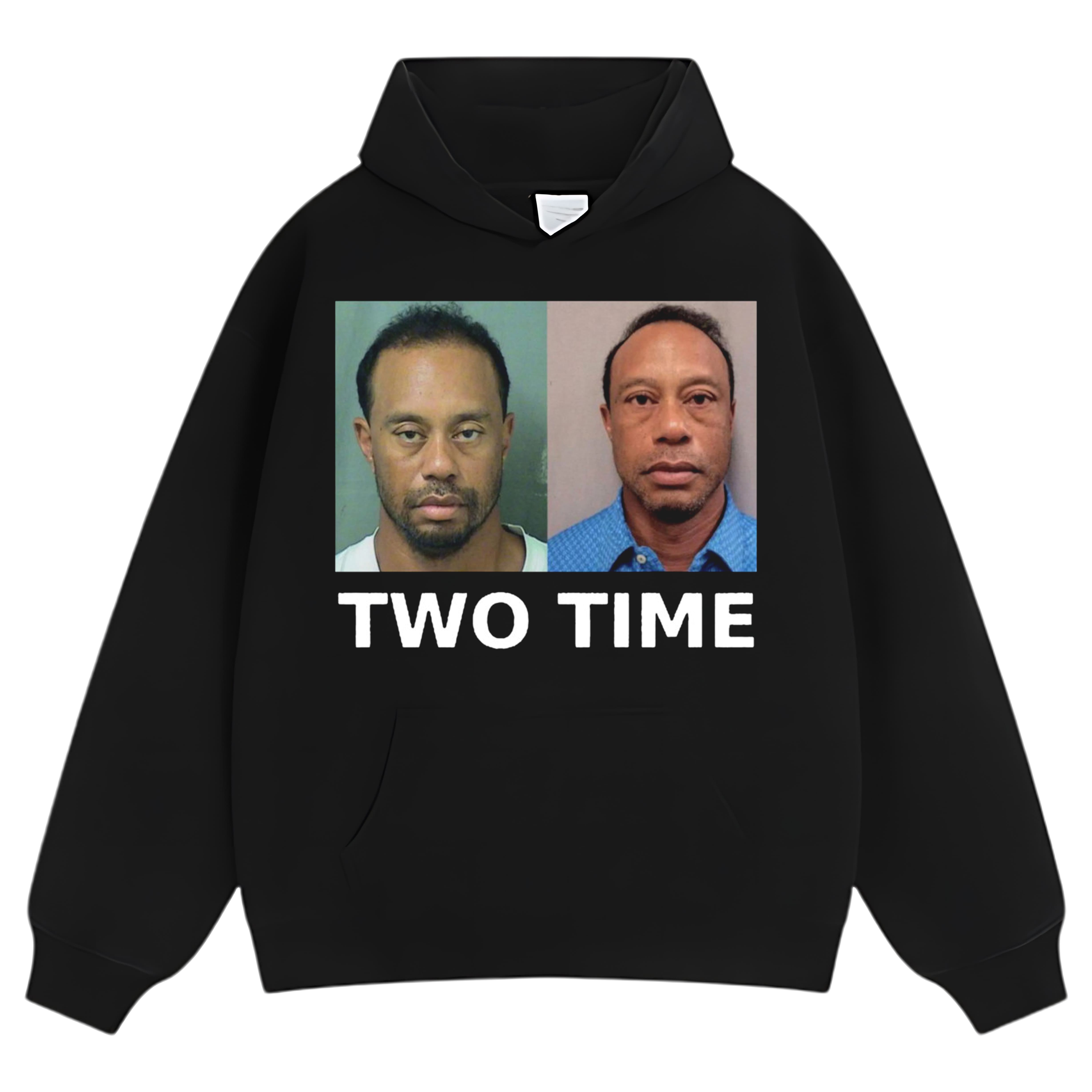 TIGER WOODS MUGSHOT TWO TIME TANK TOP & TEE & LONG SLEEVE & LAYERED LS & HOODIE