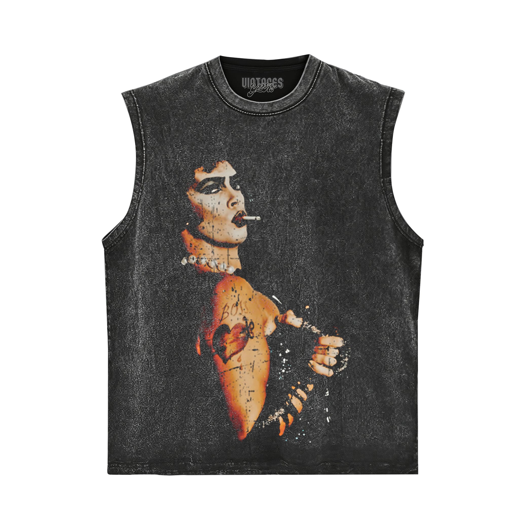 TIM CURRY - THE ROCKY HORROR PICTURE SHOW TANK TOP & TEE & LONG SLEEVE & LAYERED LS & HOODIE