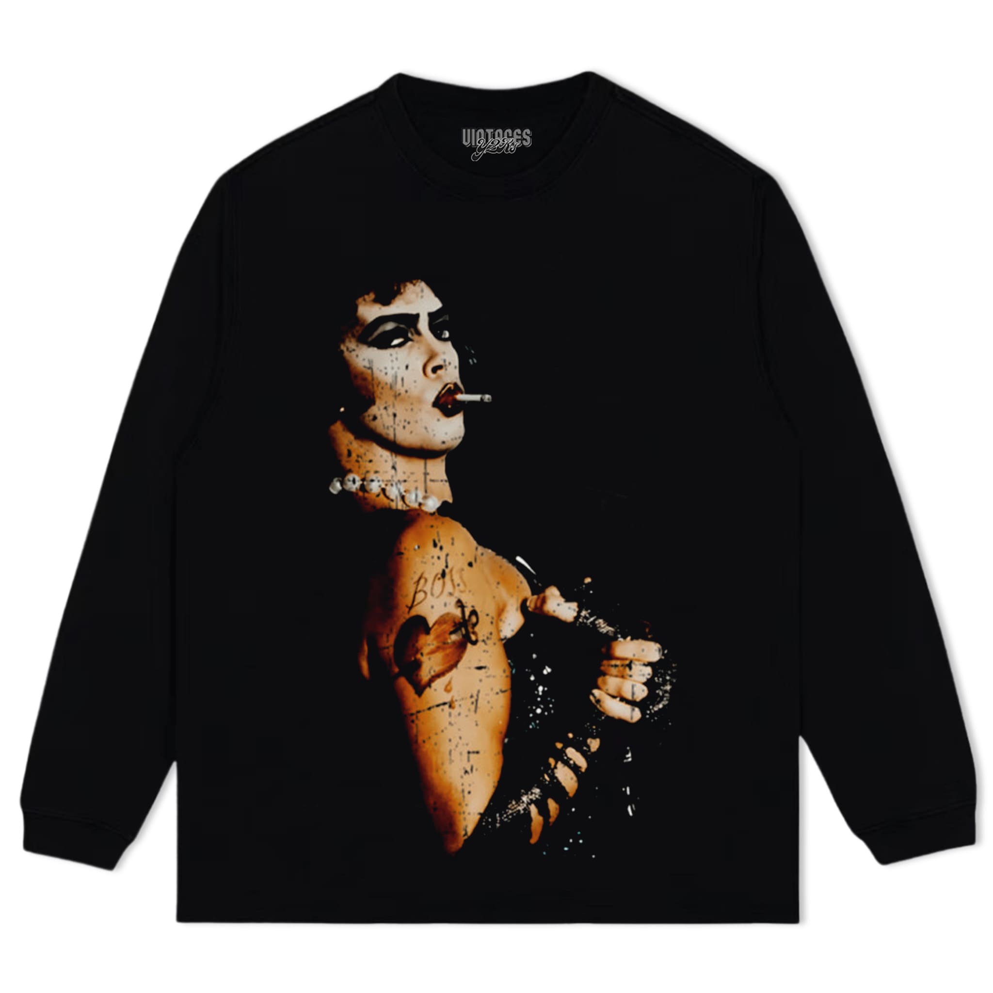 TIM CURRY - THE ROCKY HORROR PICTURE SHOW TANK TOP & TEE & LONG SLEEVE & LAYERED LS & HOODIE