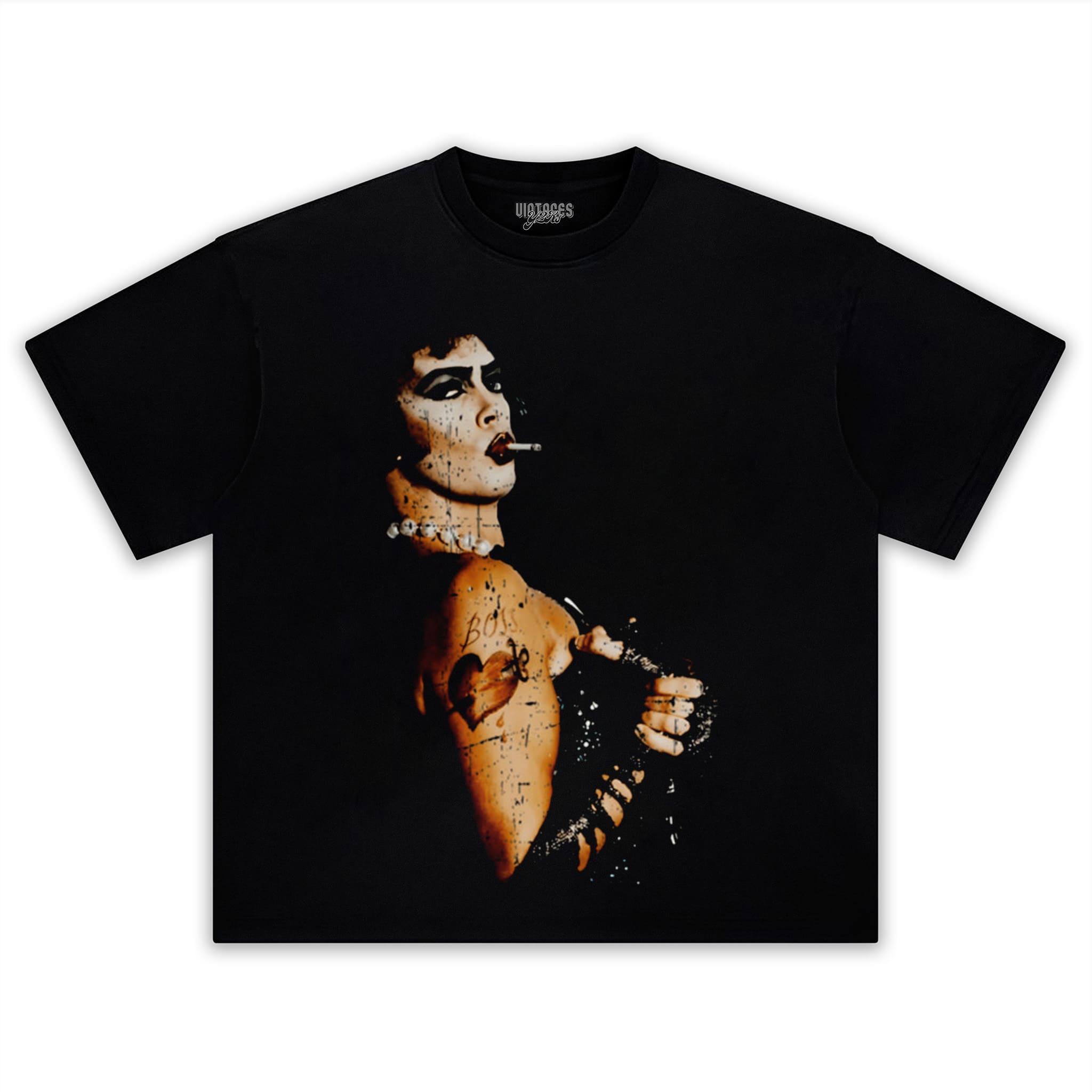 TIM CURRY - THE ROCKY HORROR PICTURE SHOW TANK TOP & TEE & LONG SLEEVE & LAYERED LS & HOODIE