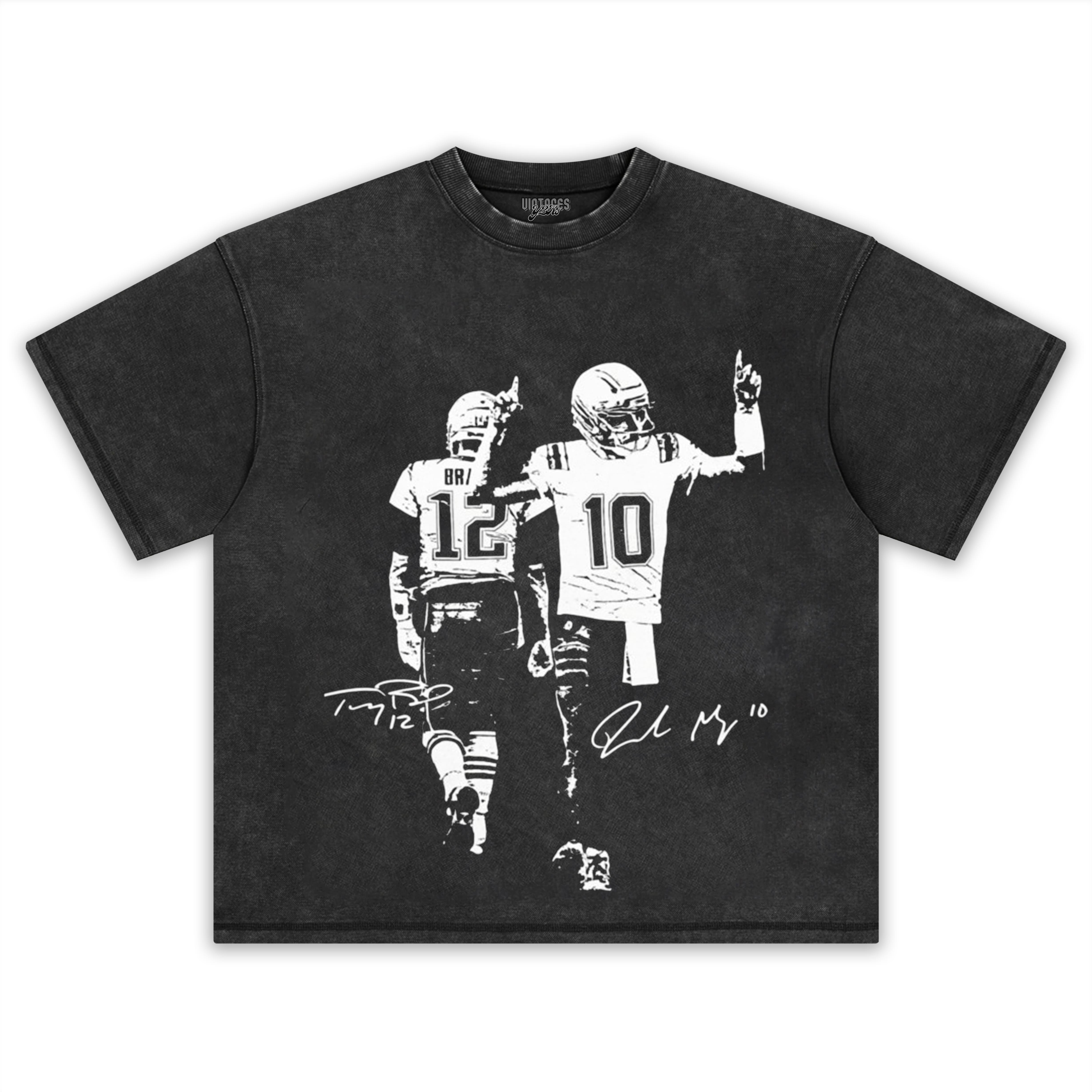 TOM BRADY & DRAKE MAYE VINTAGE TEE & LS & HOODIE