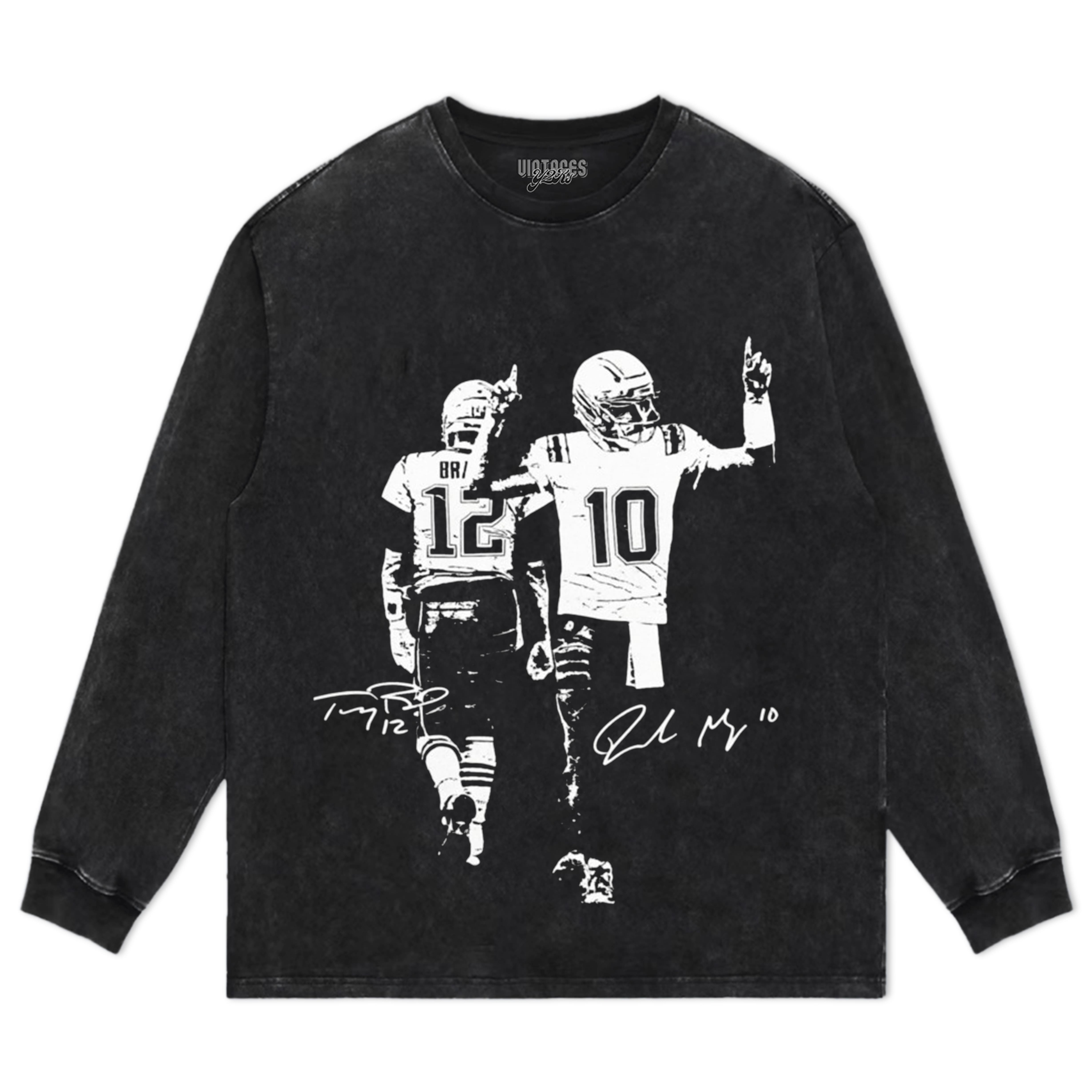 TOM BRADY & DRAKE MAYE VINTAGE TEE & LS & HOODIE
