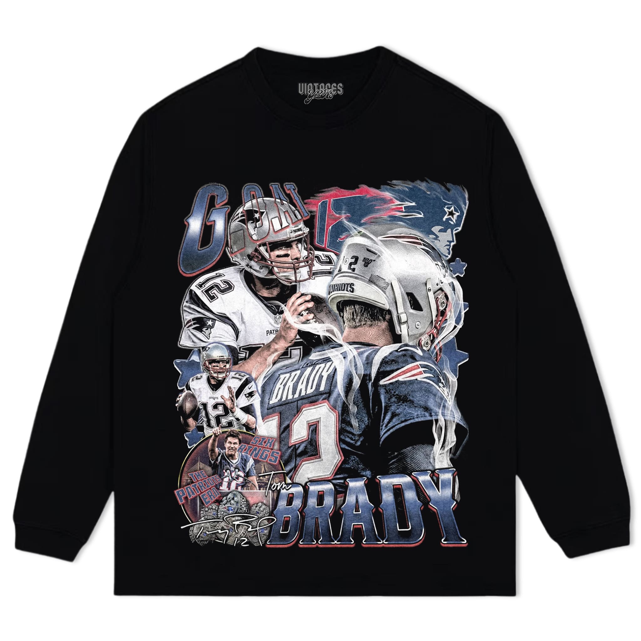 TOM BRADY - GREATEST LEGENDARY QUARTERBACK TANK TOP & TEE & LONG SLEEVE & LAYERED LS & HOODIE