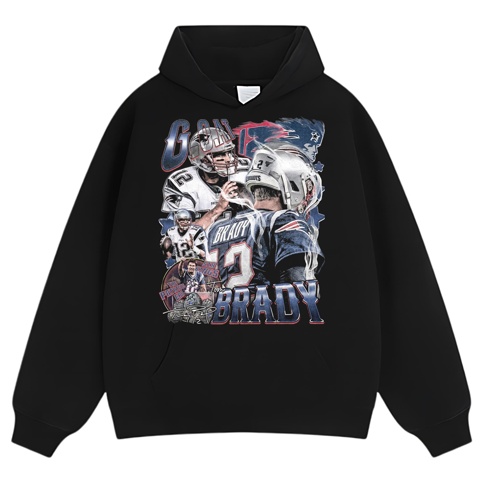 TOM BRADY - GREATEST LEGENDARY QUARTERBACK TANK TOP & TEE & LONG SLEEVE & LAYERED LS & HOODIE