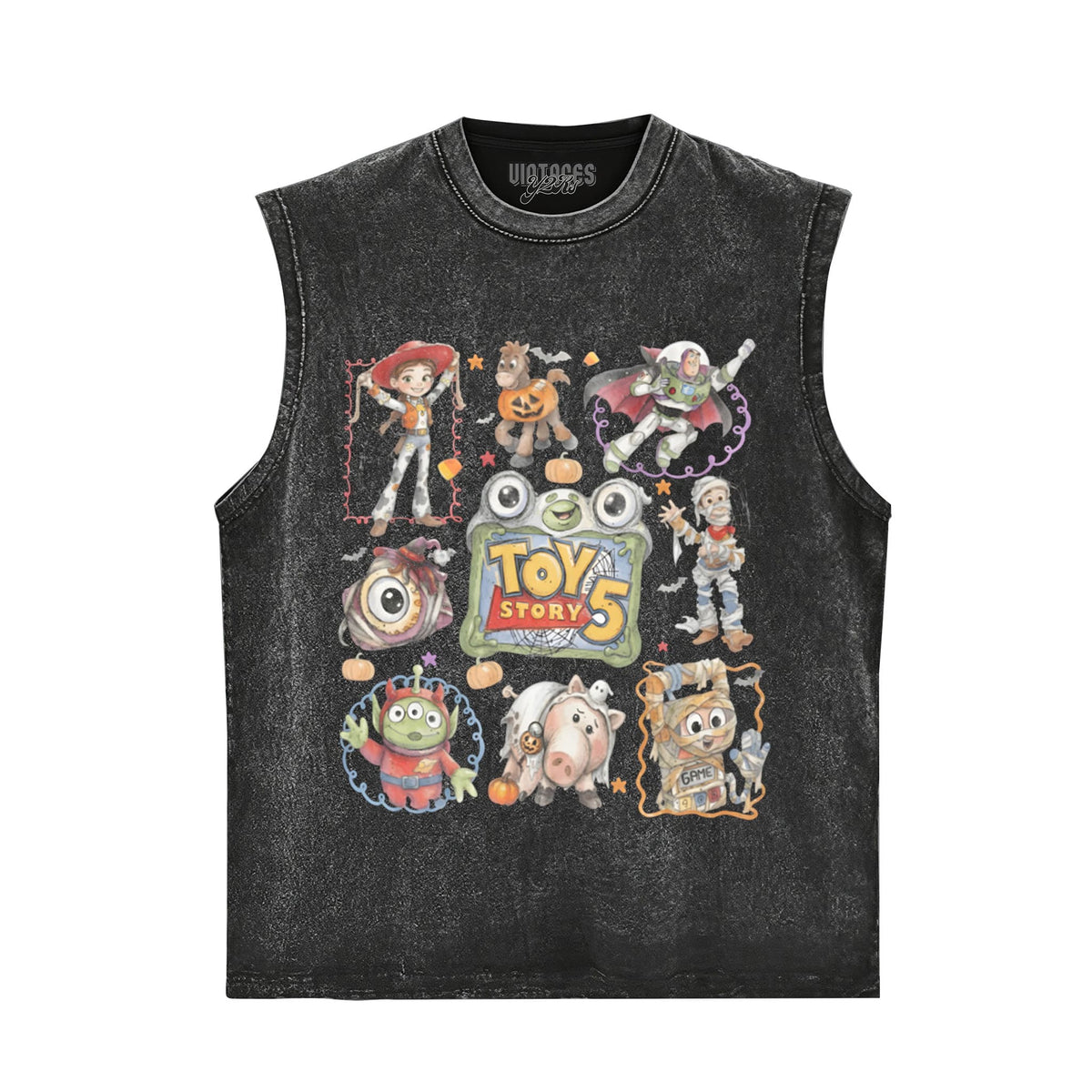 TOY STORY 5 HALLOWEEN COSTUME COLLAGE TANK TOP & TEE & LONG SLEEVE & LAYERED LS & HOODIE