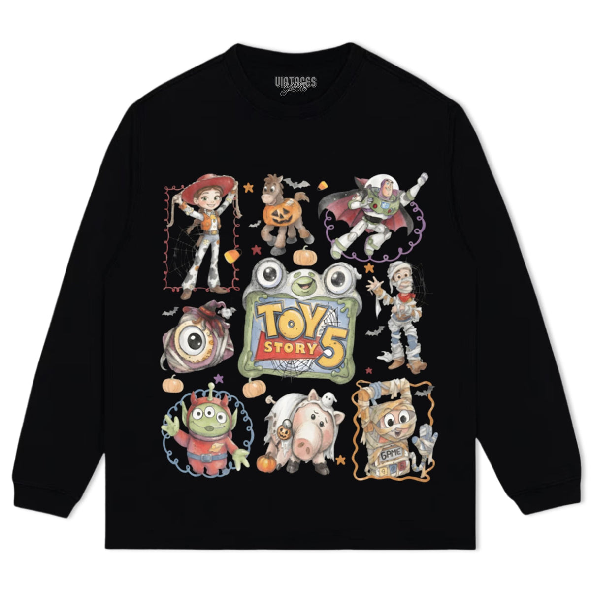 TOY STORY 5 HALLOWEEN COSTUME COLLAGE TANK TOP & TEE & LONG SLEEVE & LAYERED LS & HOODIE