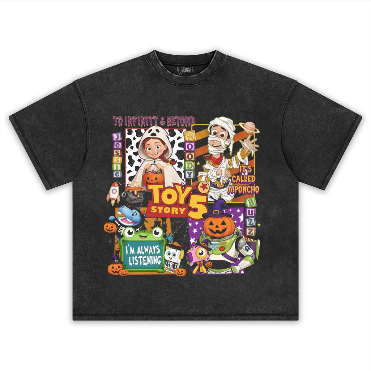 TOY STORY 5 HALLOWEEN COSTUME PANELS TANK TOP & TEE & LONG SLEEVE & LAYERED LS & HOODIE