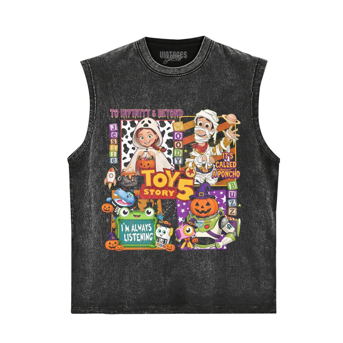 TOY STORY 5 HALLOWEEN COSTUME PANELS TANK TOP & TEE & LONG SLEEVE & LAYERED LS & HOODIE