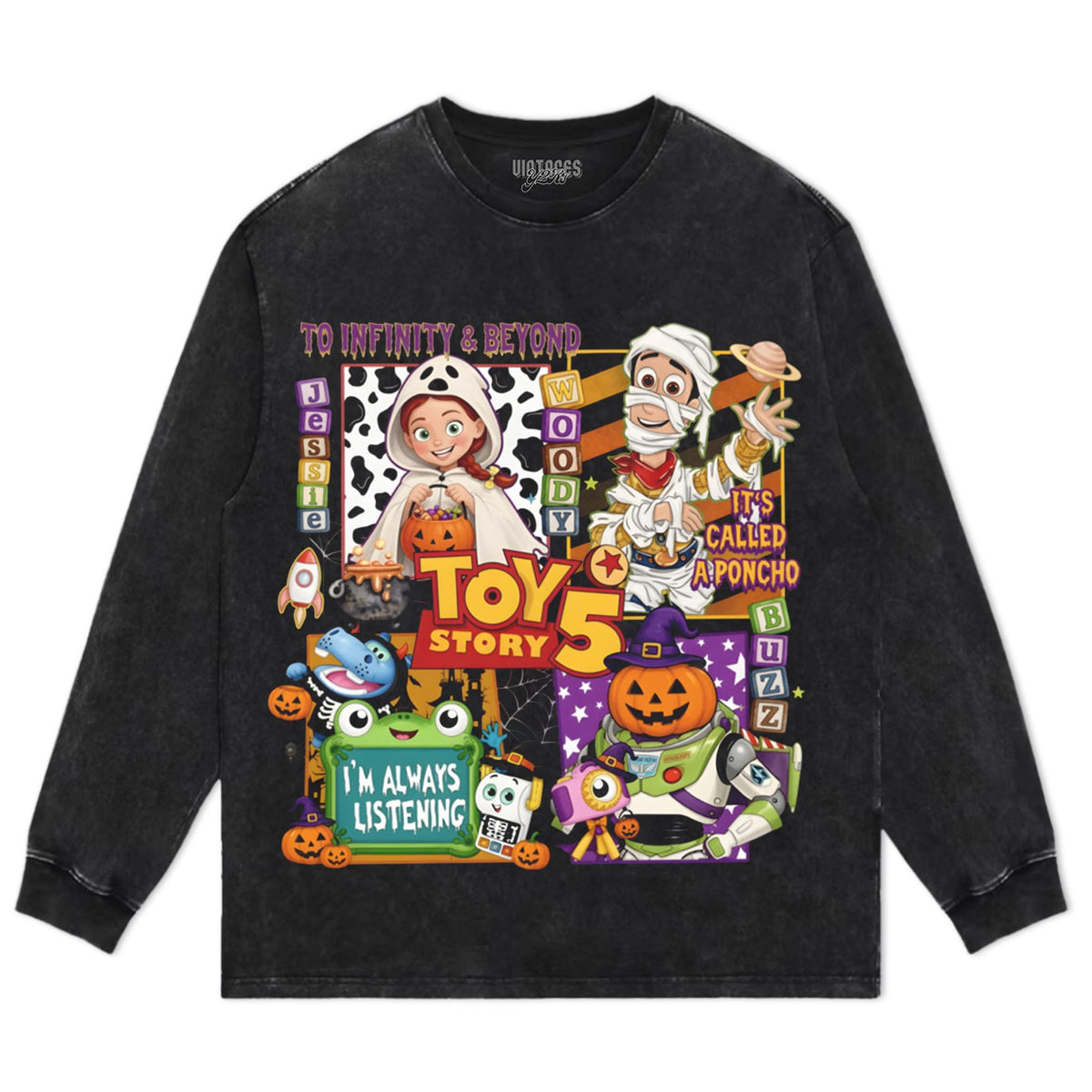 TOY STORY 5 HALLOWEEN COSTUME PANELS TANK TOP & TEE & LONG SLEEVE & LAYERED LS & HOODIE