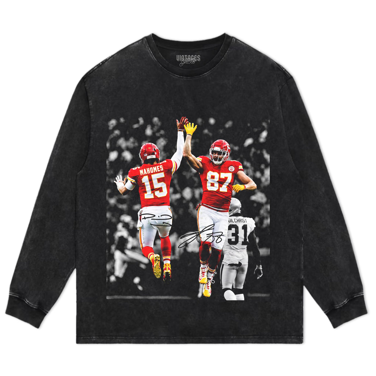 TRAVIS KELCE & PATRICK MAHOMES TANK TOP & TEE & LONG SLEEVE & LAYERED LS & HOODIE