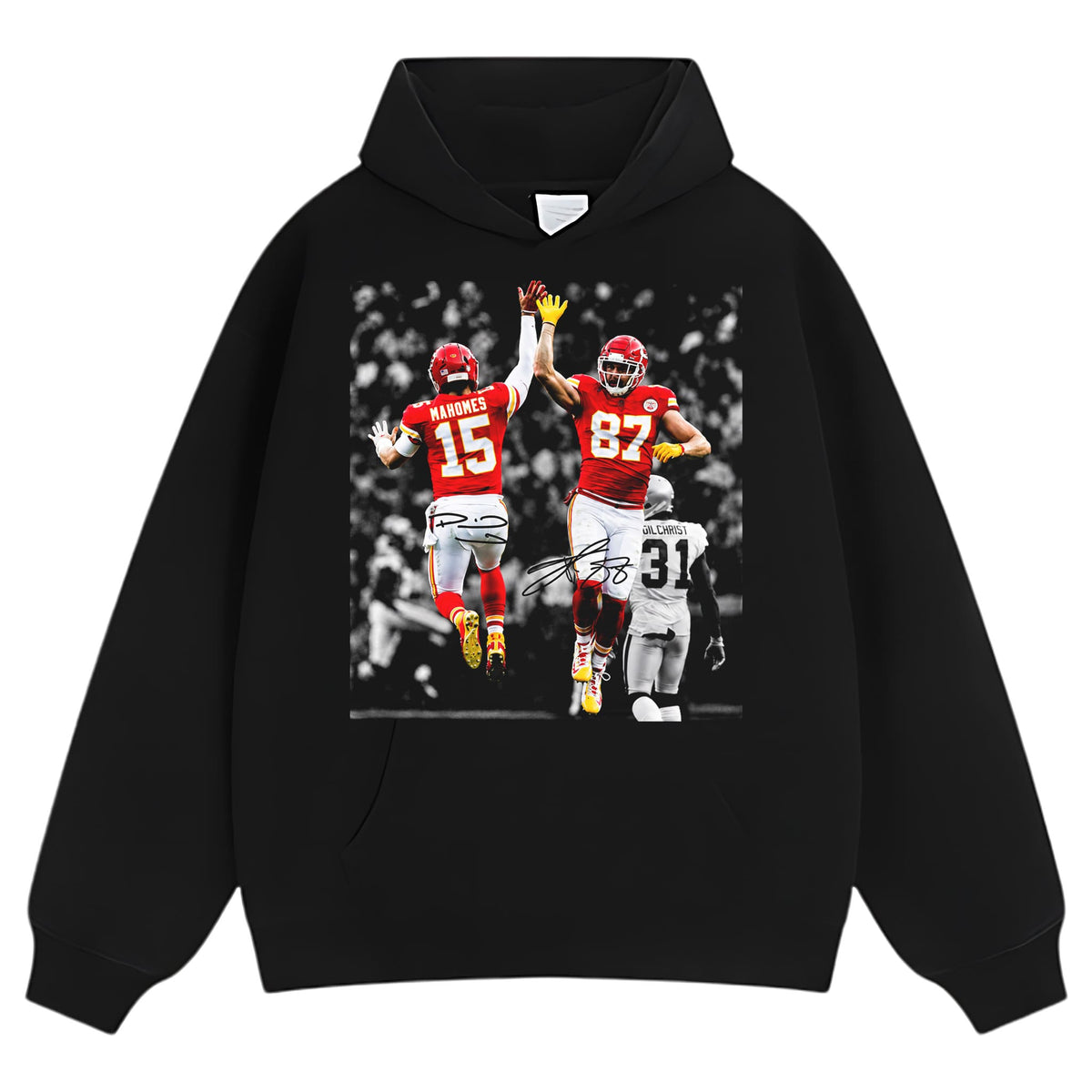 TRAVIS KELCE & PATRICK MAHOMES TANK TOP & TEE & LONG SLEEVE & LAYERED LS & HOODIE