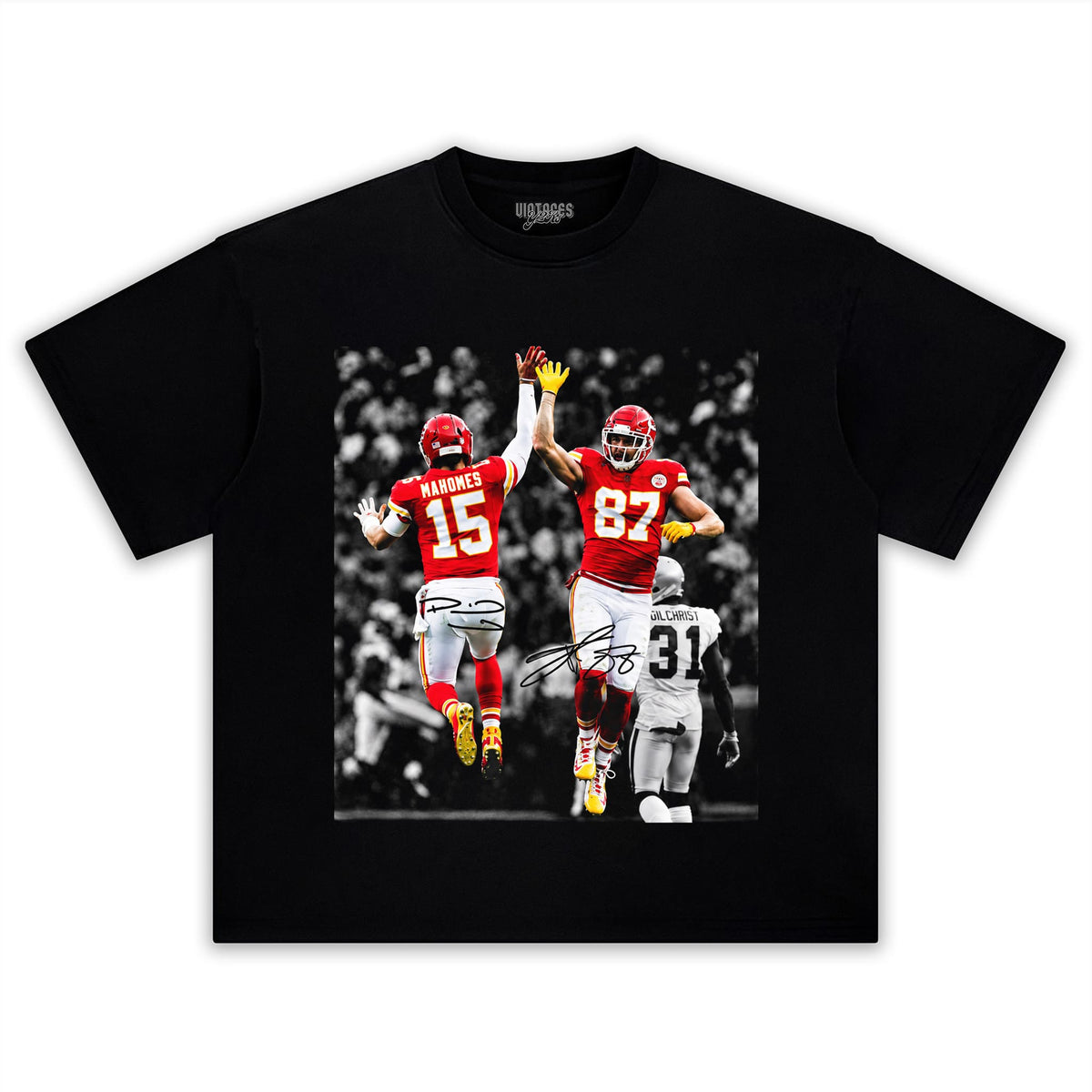 TRAVIS KELCE & PATRICK MAHOMES TANK TOP & TEE & LONG SLEEVE & LAYERED LS & HOODIE