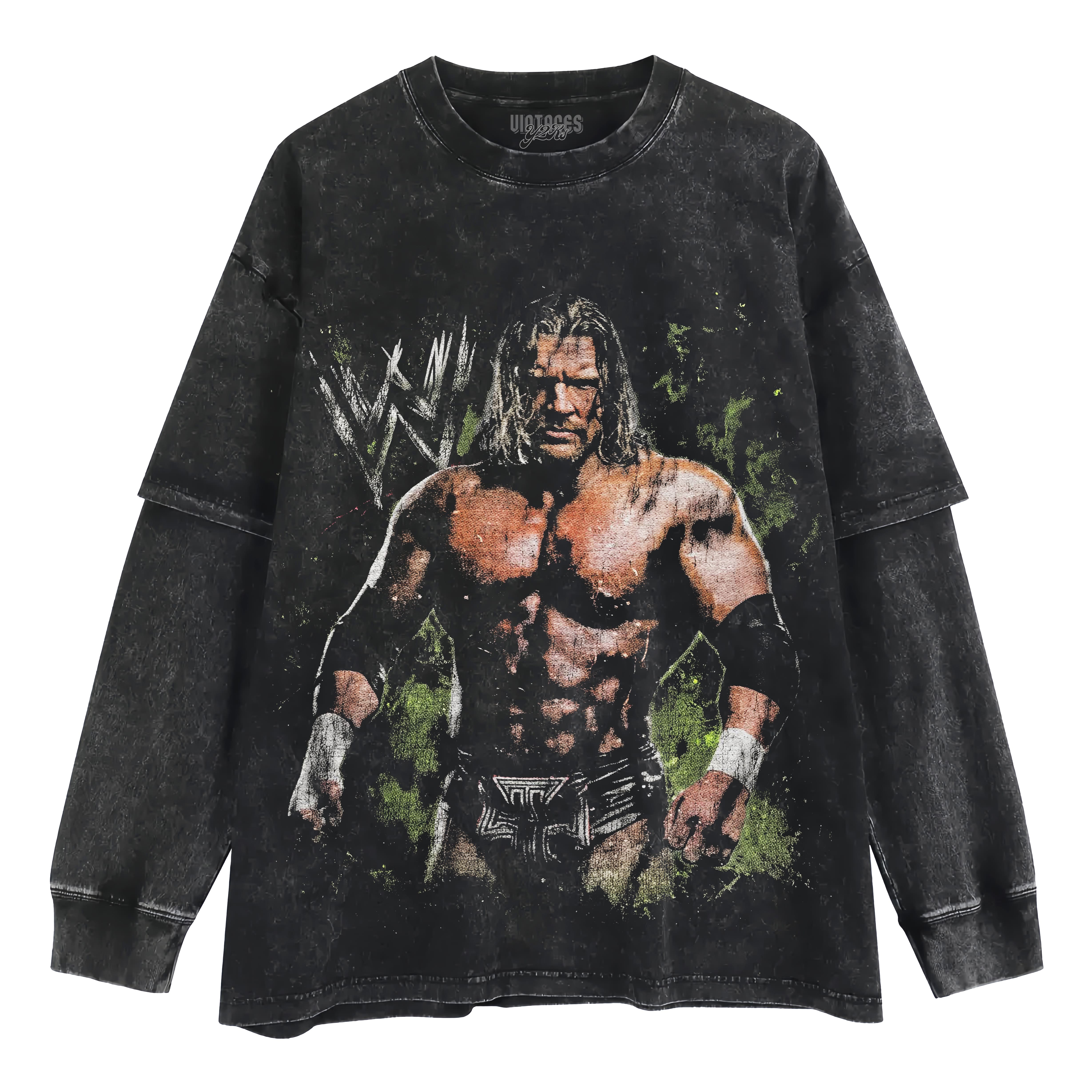 TRIPLE H TANK TOP & TEE & LONG SLEEVE & LAYERED LS & HOODIE