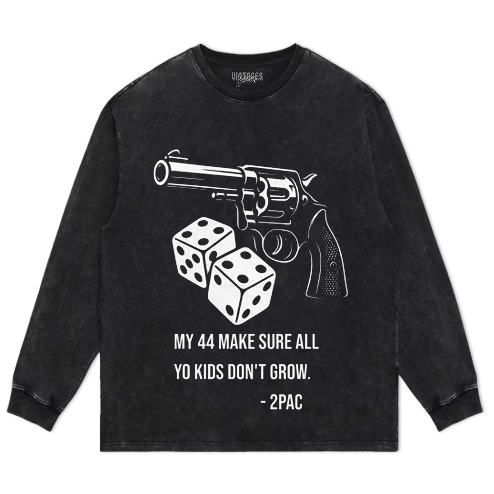 TUPAC QUOTE TANK TOP & TEE & LONG SLEEVE & LAYERED LS & HOODIE