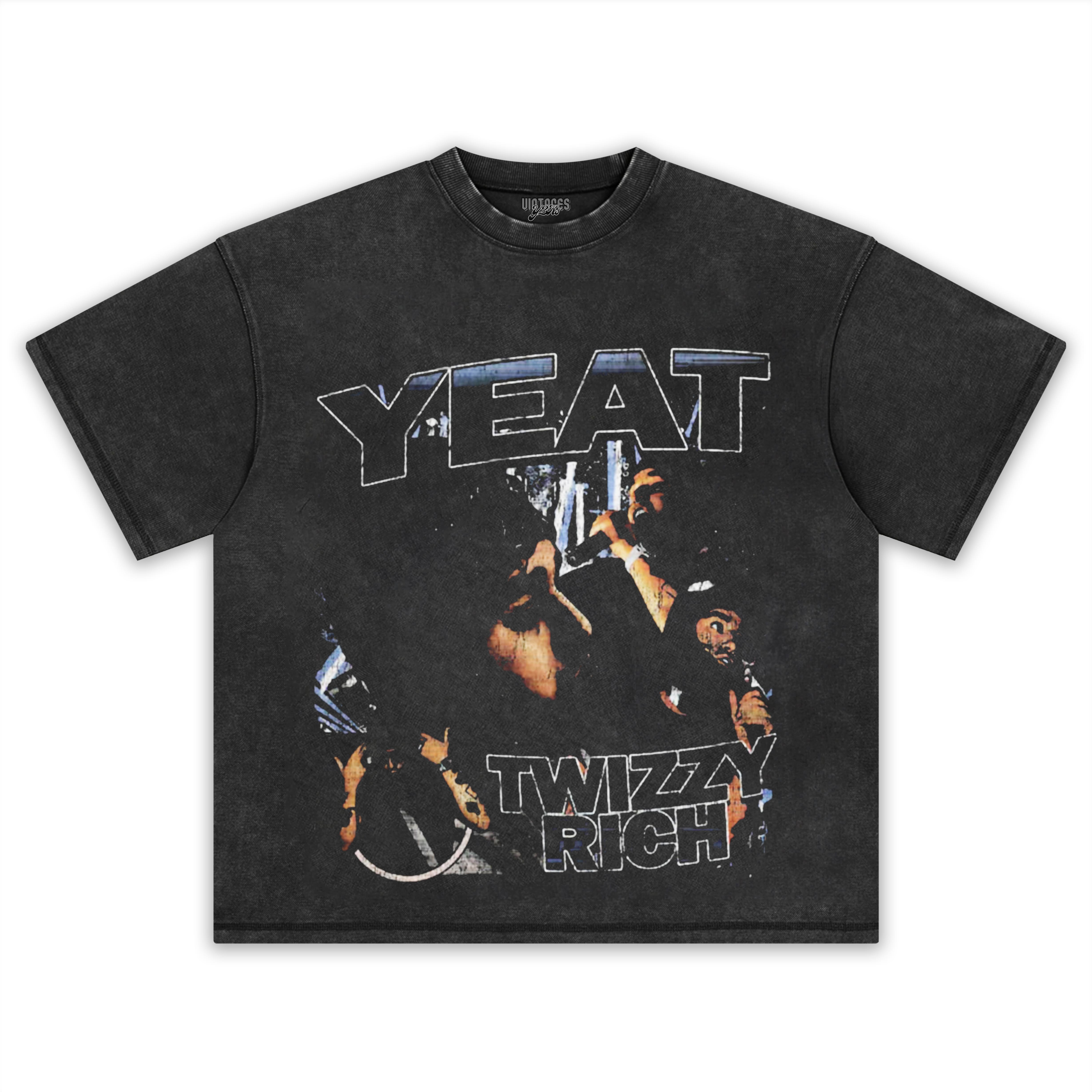 TWIZZY RICH YEAT RETRO TEE & LS & HOODIE