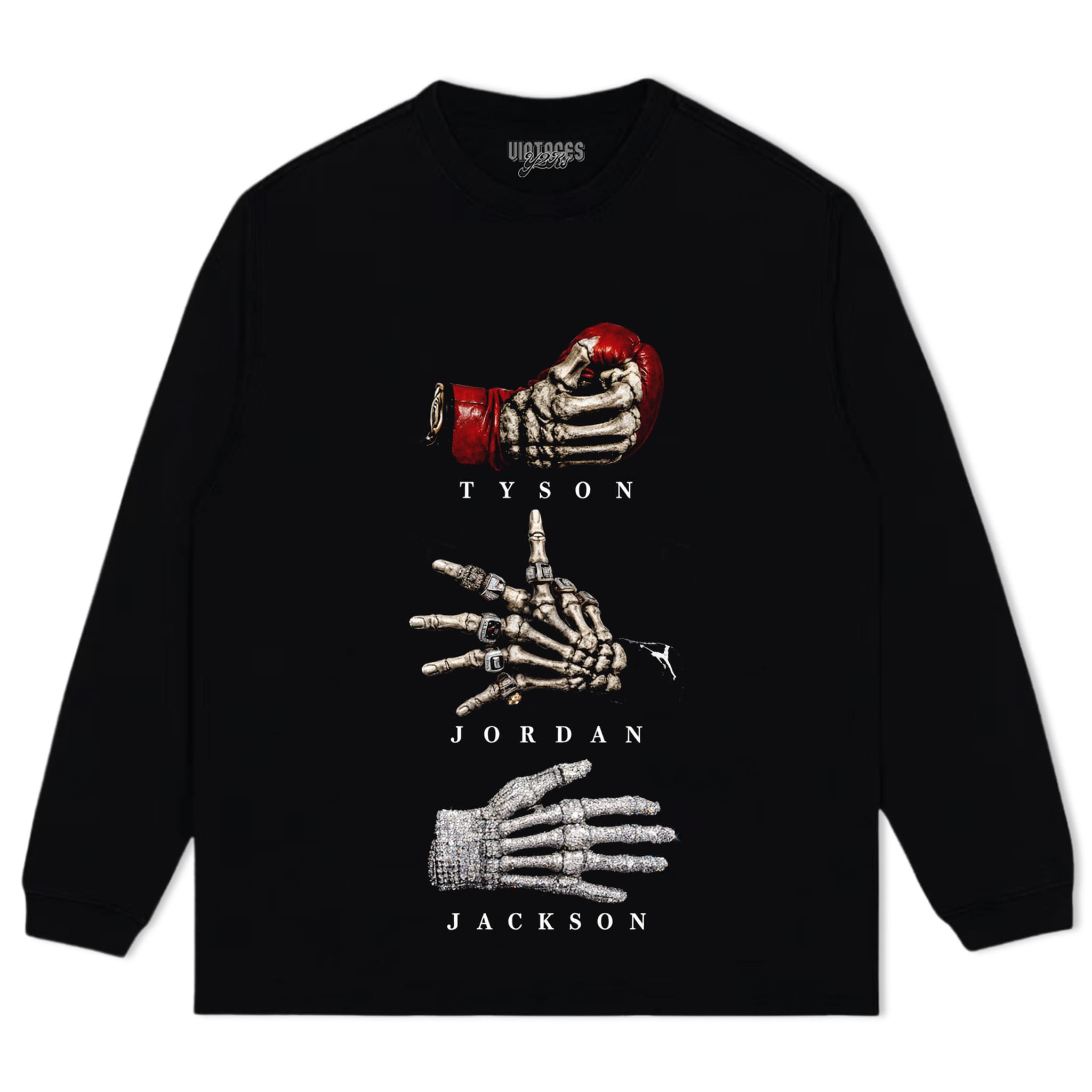 TYSON JORDAN JACKSON SKULL TANK TOP & TEE & LONG SLEEVE & LAYERED LS & HOODIE