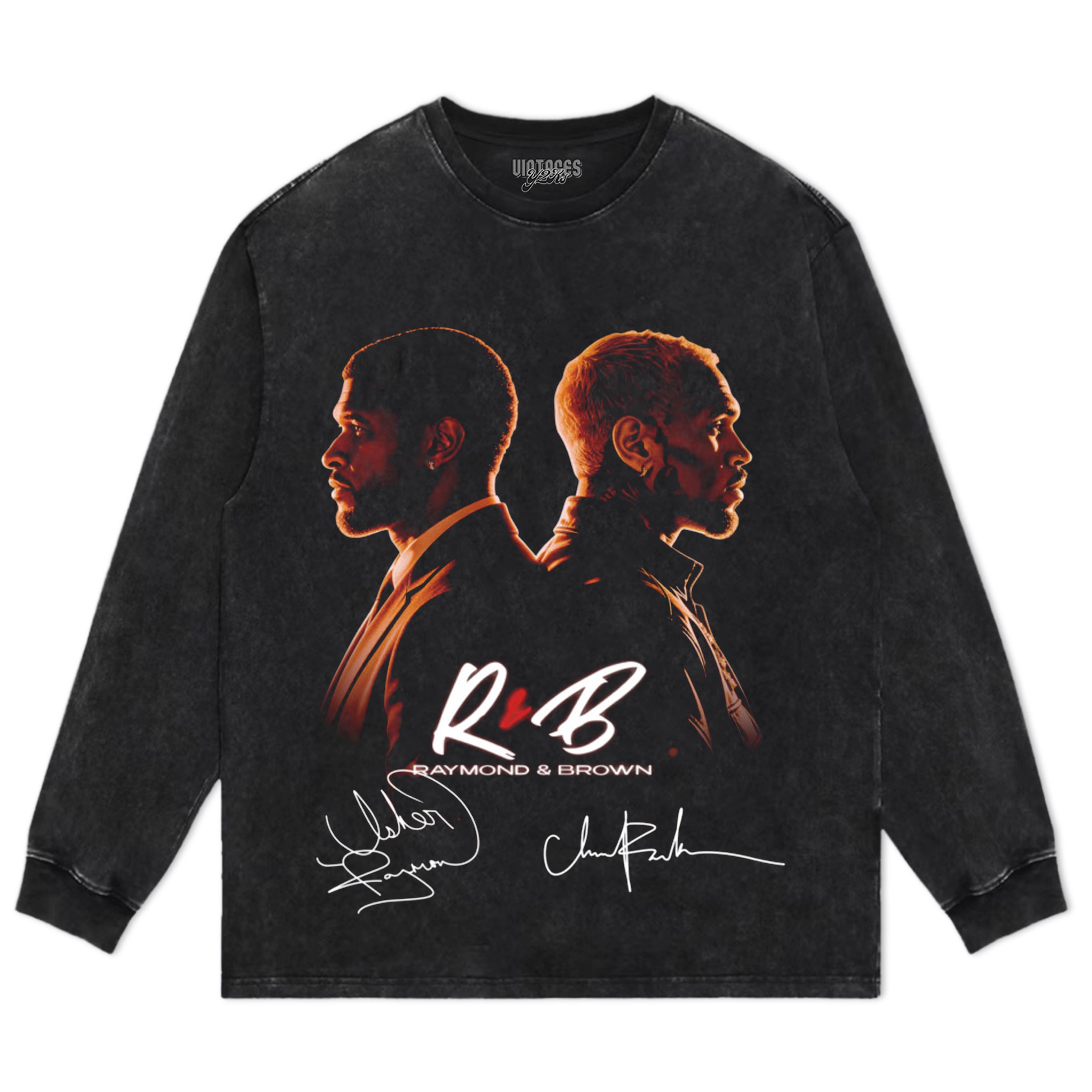 USHER X CHRIS BROWN TOUR TANK TOP & TEE & LONG SLEEVE & LAYERED LS & HOODIE