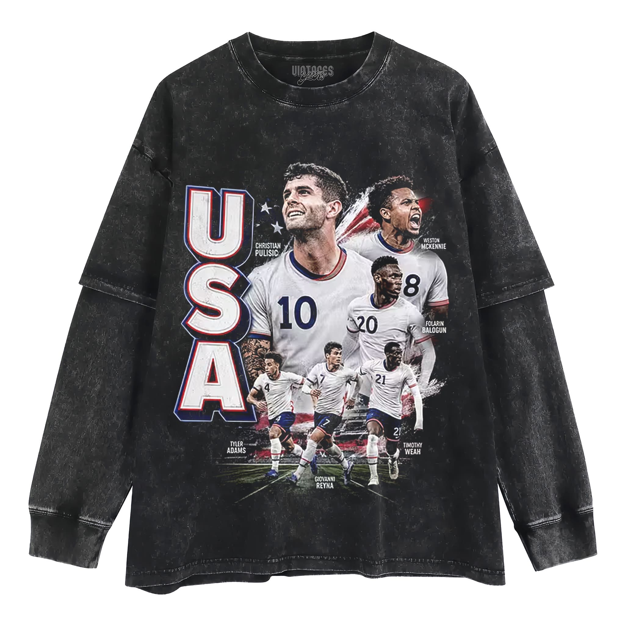 USMNT TANK TOP & TEE & LONG SLEEVE & LAYERED LS & HOODIE