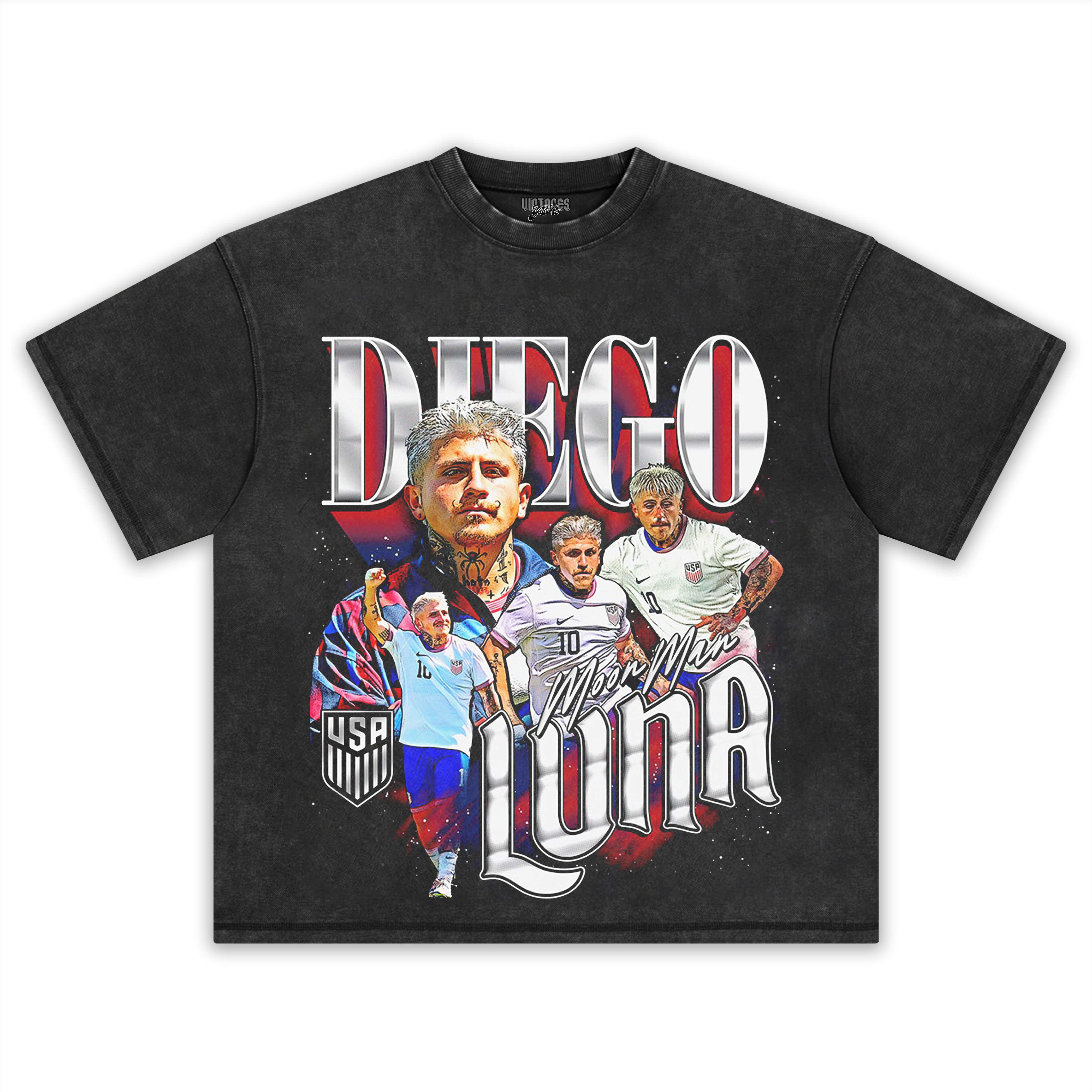 USMNT DIEGO LUNA “MOON MAN” TEE & LS & HOODIE