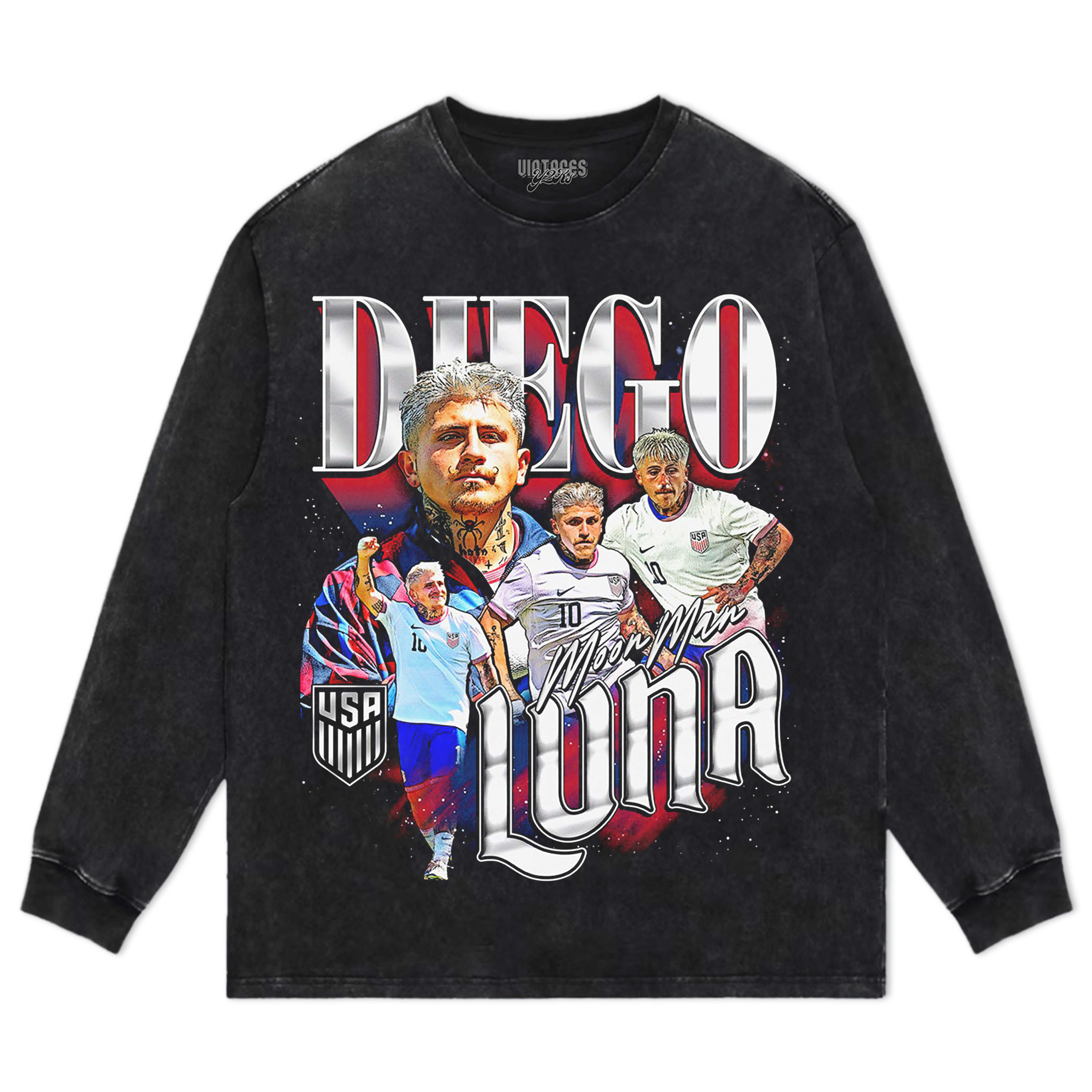 USMNT DIEGO LUNA “MOON MAN” TEE & LS & HOODIE