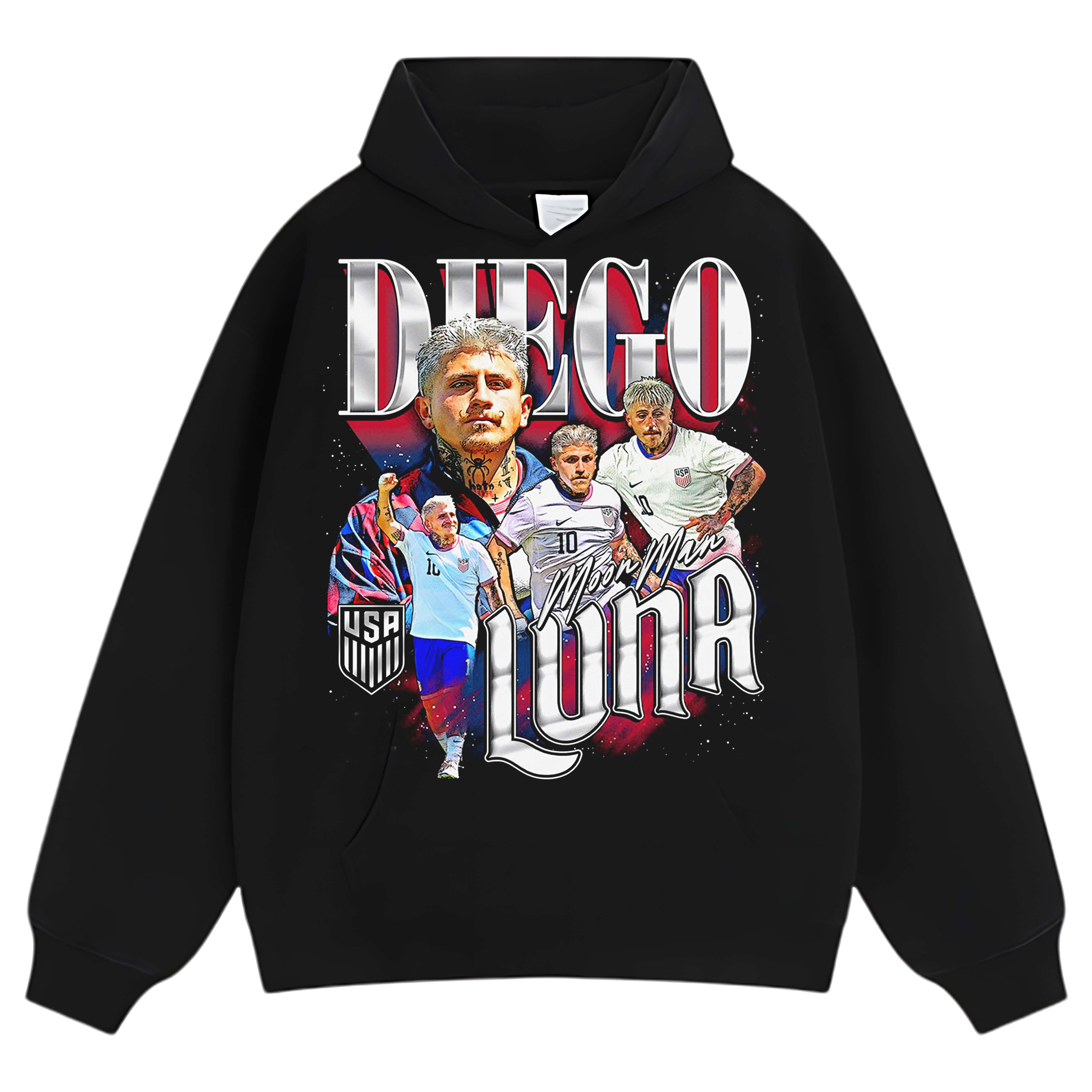 USMNT DIEGO LUNA “MOON MAN” TEE & LS & HOODIE