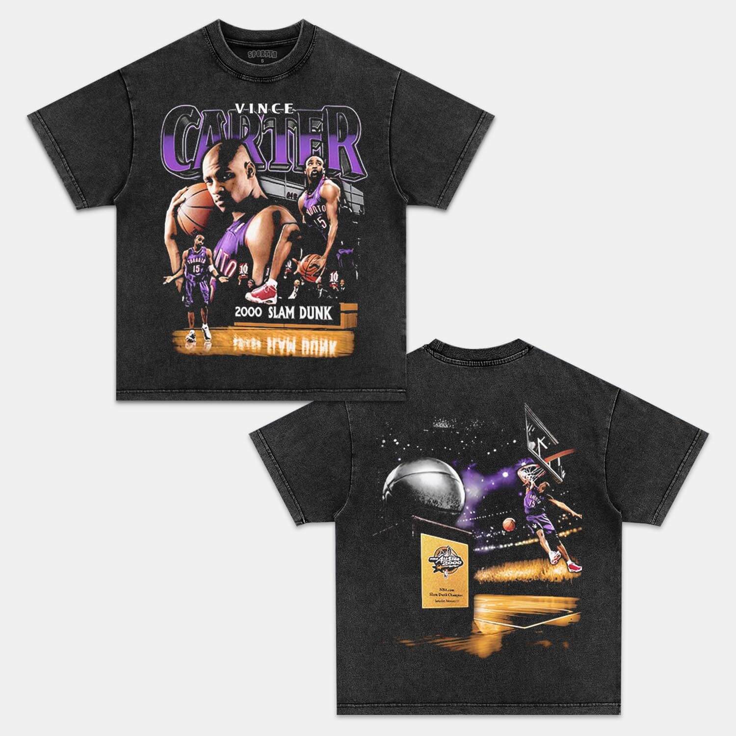 VINCE CARTER VINTAGE V5 TEE