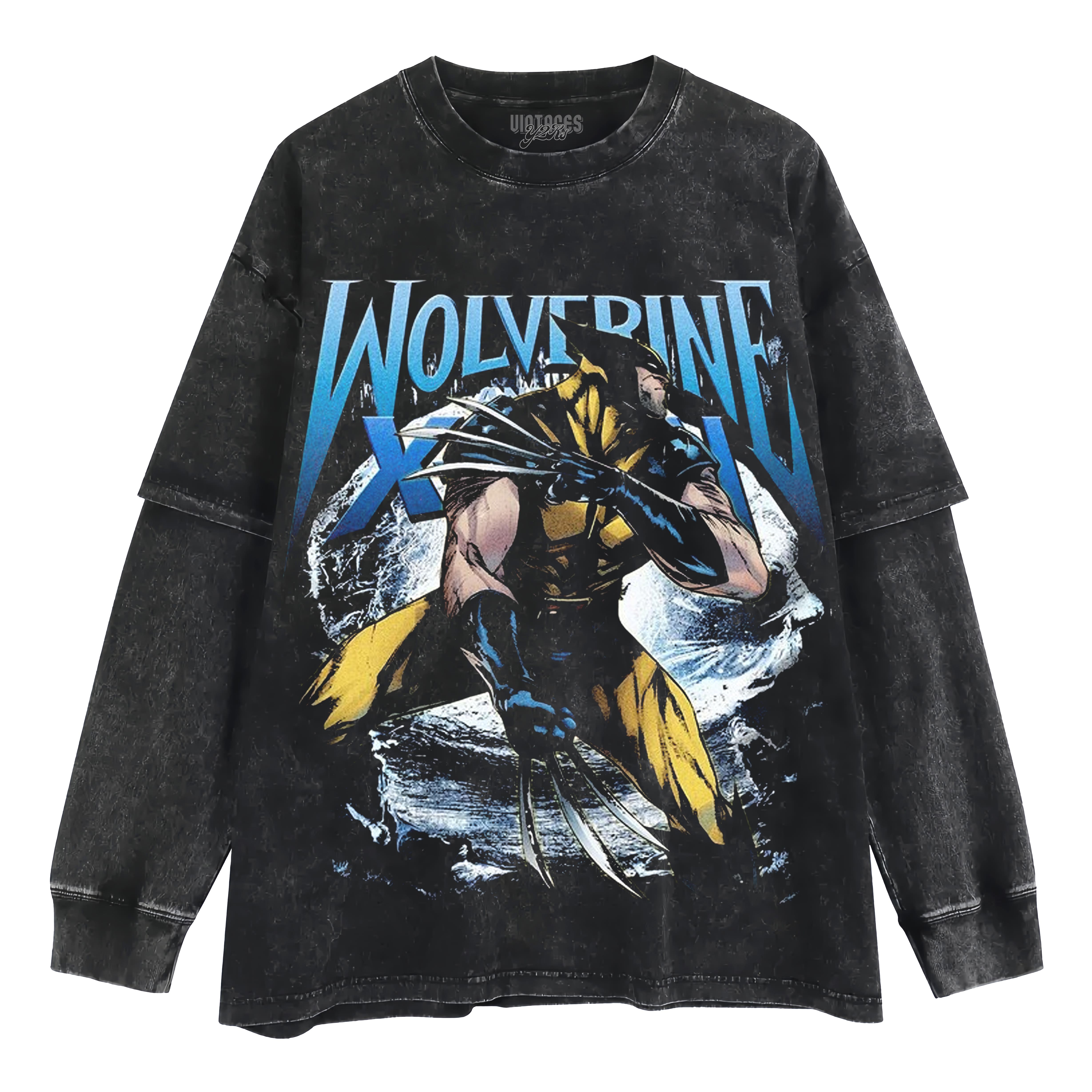 VINTAGE WOLVERINE TANK TOP & TEE & LONG SLEEVE & LAYERED LS & HOODIE