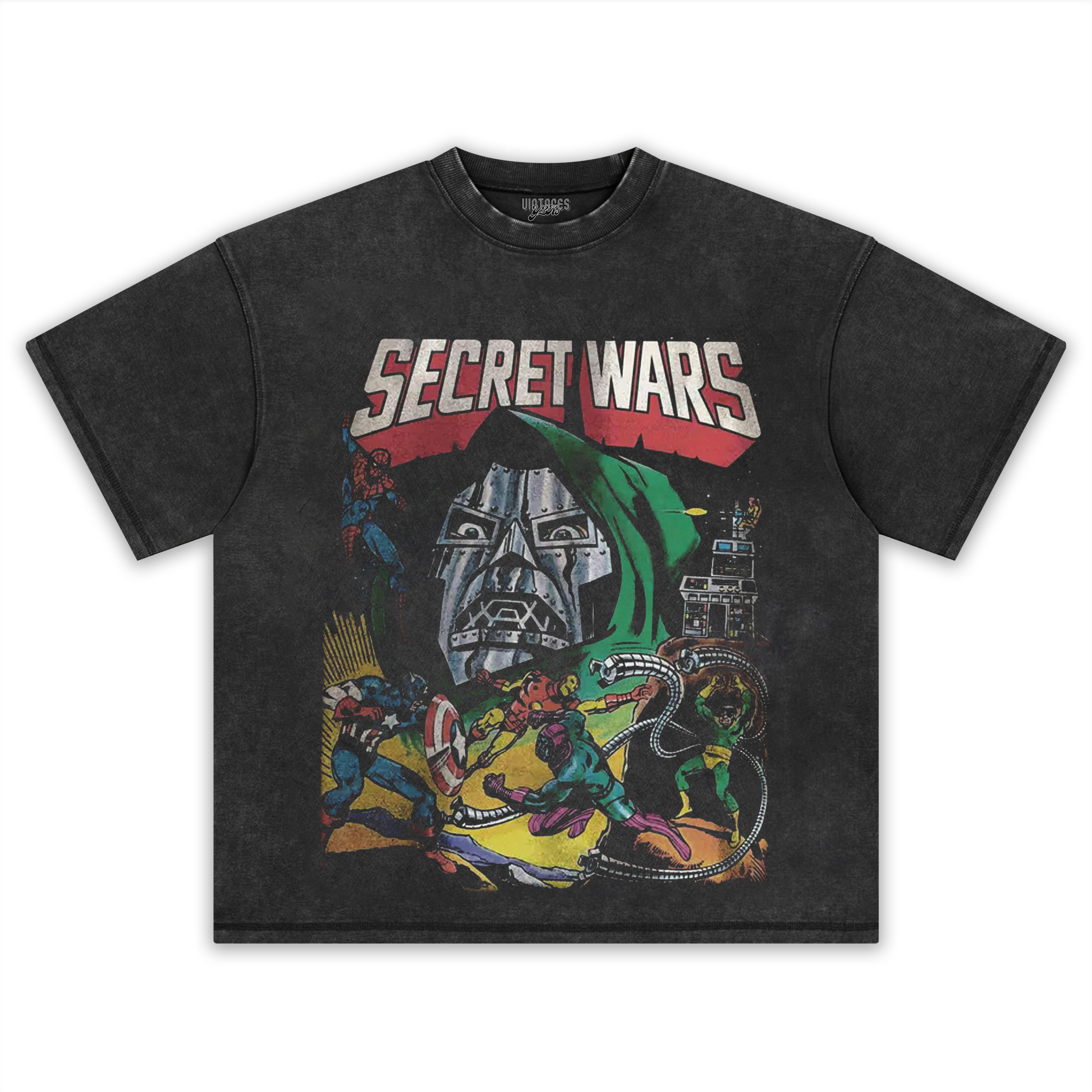 VINTAGE AVENGERS SECRET WARS TEE & LS & HOODIE