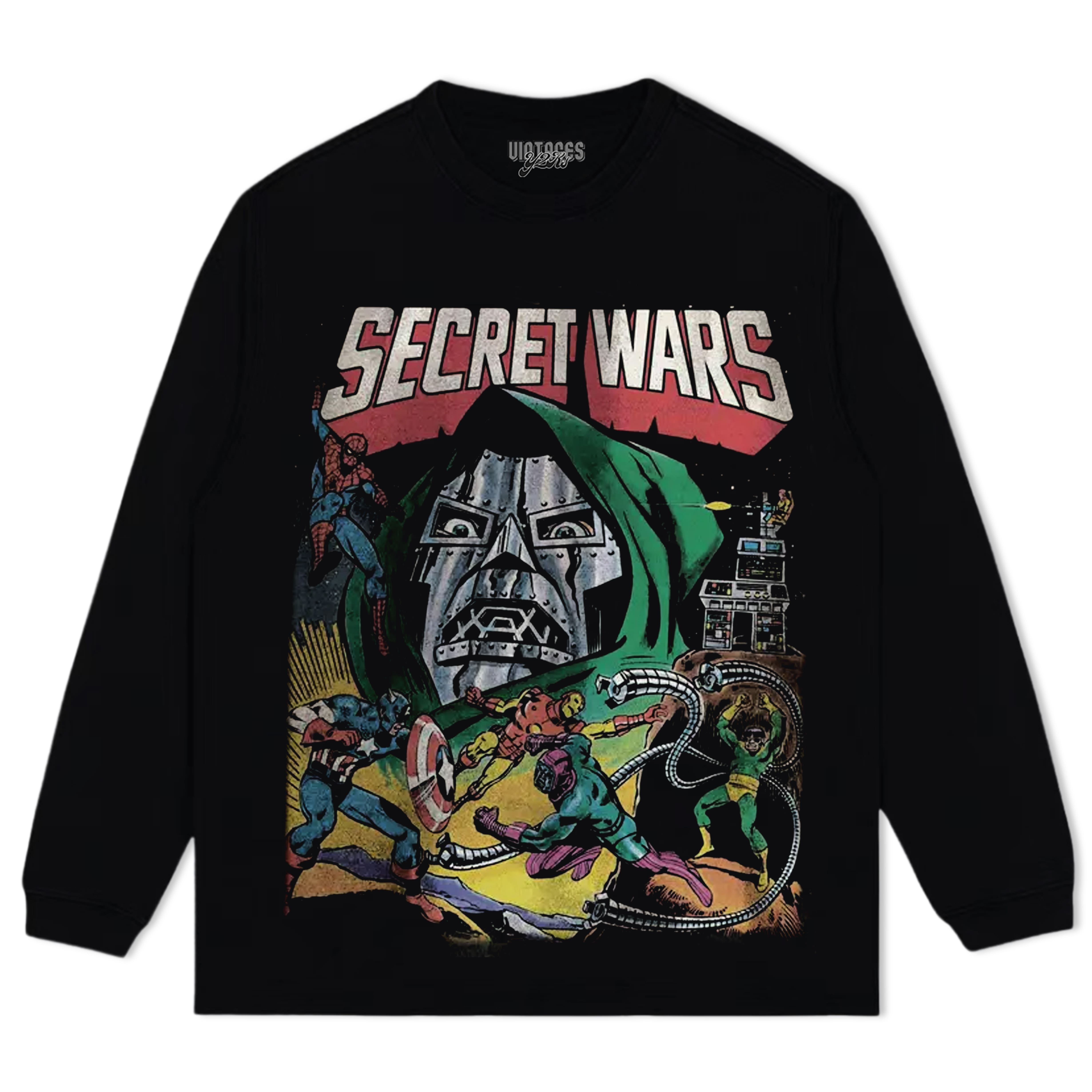 VINTAGE AVENGERS SECRET WARS TEE & LS & HOODIE
