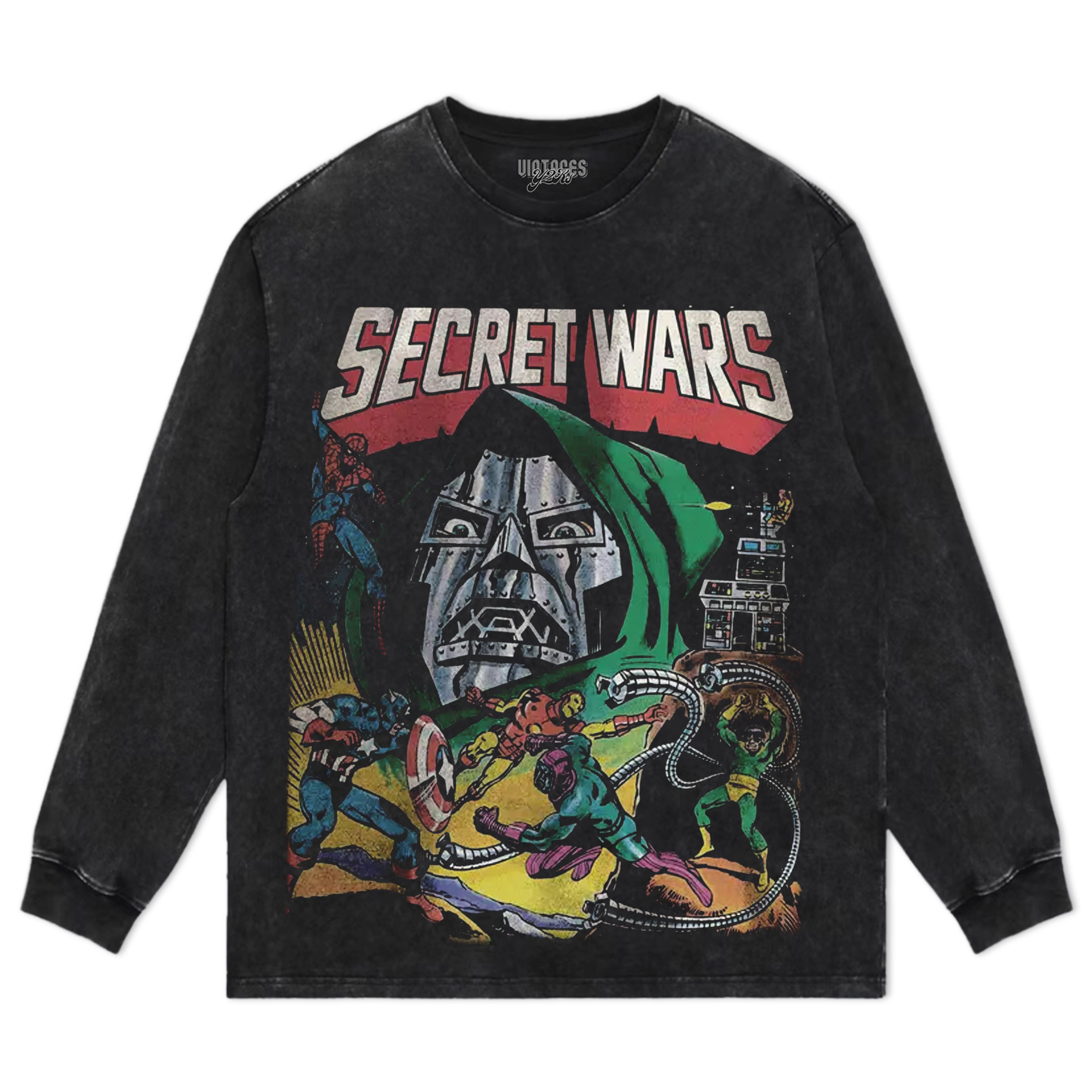 VINTAGE AVENGERS SECRET WARS TEE & LS & HOODIE