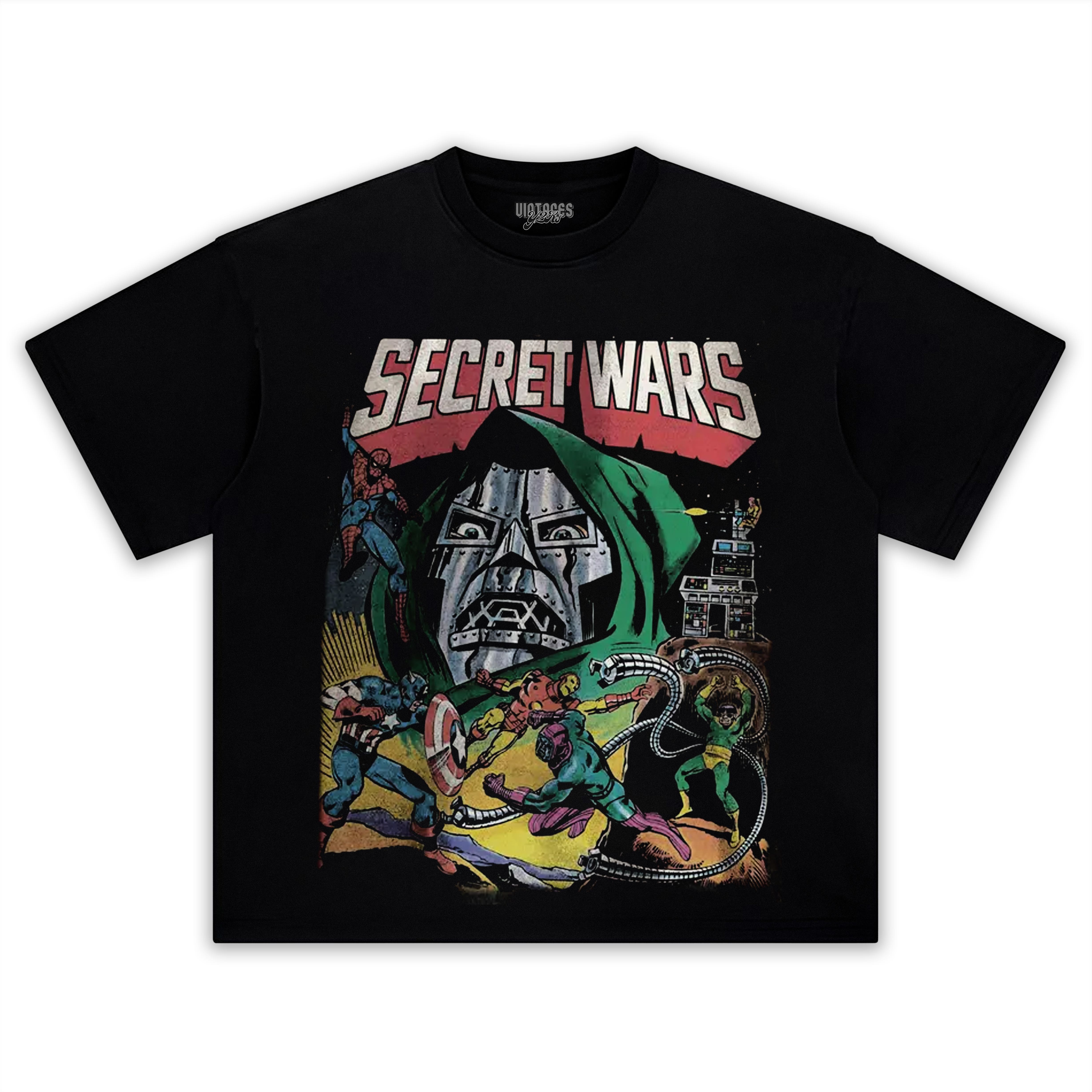 VINTAGE AVENGERS SECRET WARS TEE & LS & HOODIE