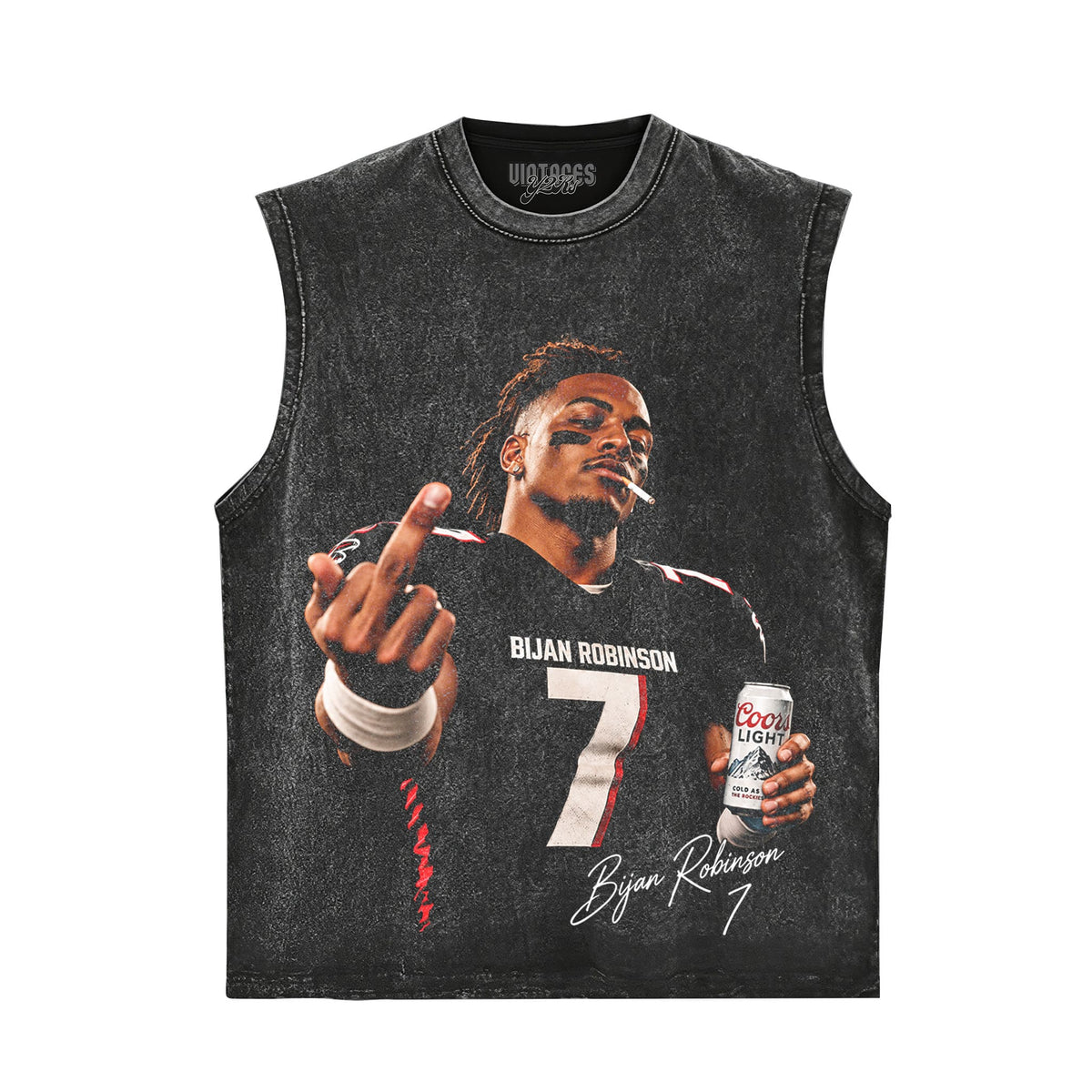 VINTAGE BIJAN ROBINSON RB1 TANK TOP & TEE & LONG SLEEVE & LAYERED LS & HOODIE