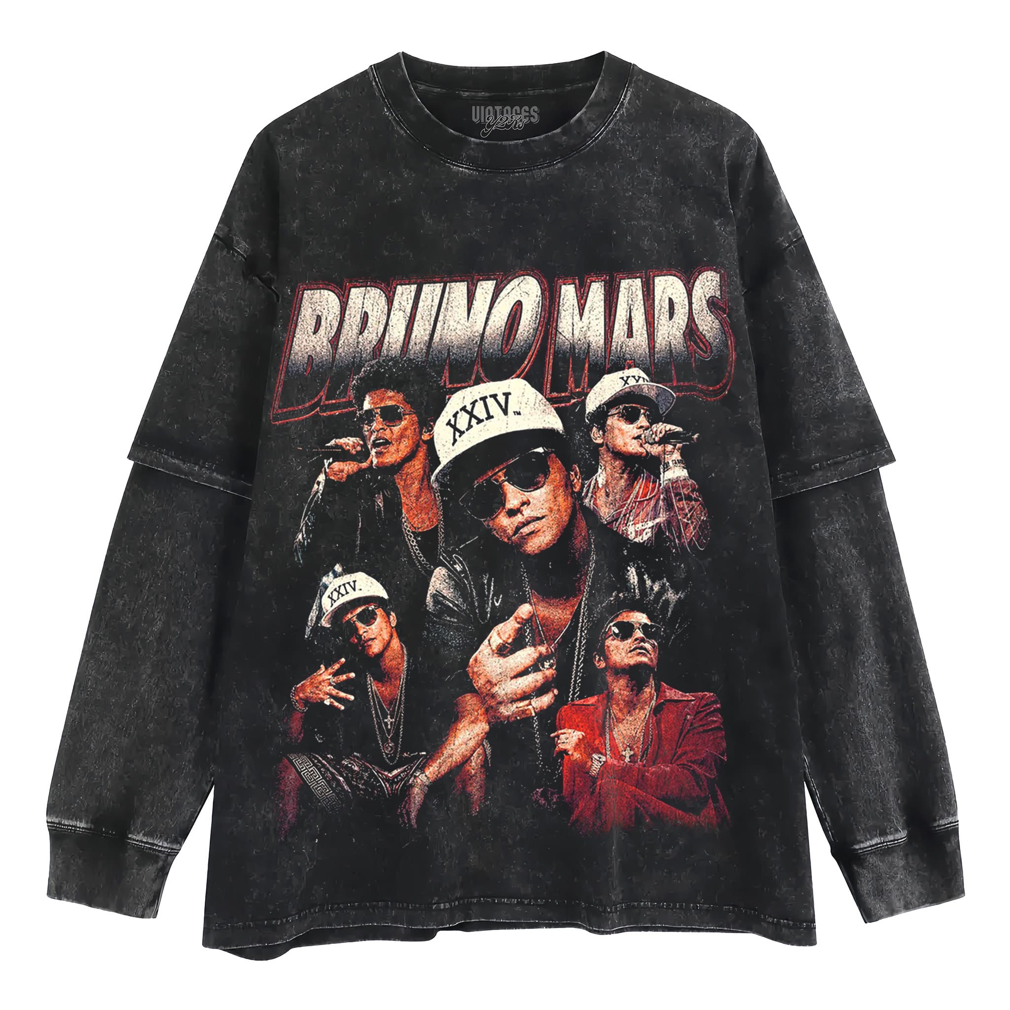VINTAGE BRUNO MARS 2026 TANK TOP & TEE & LONG SLEEVE & LAYERED LS & HOODIE