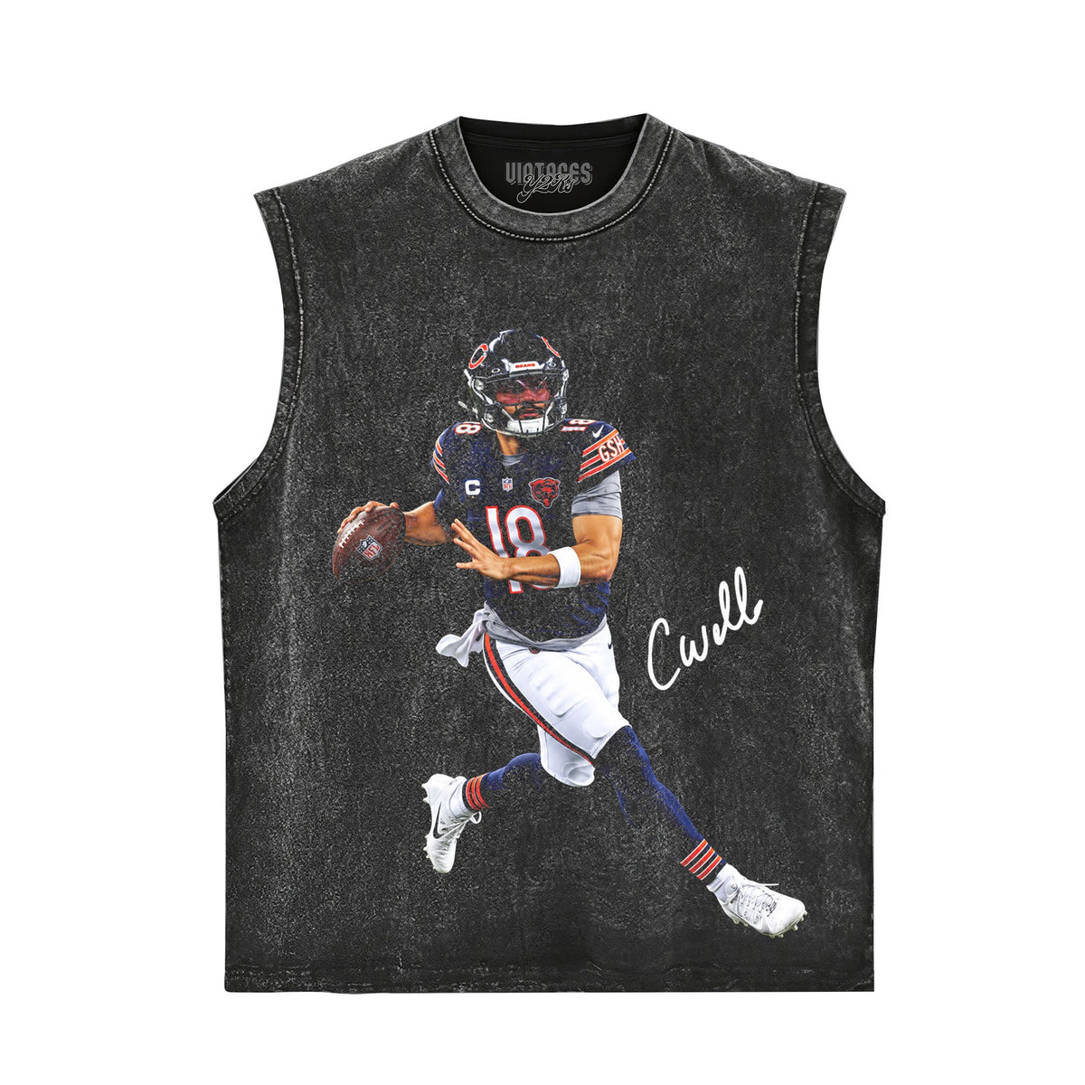 VINTAGE CALEB WILLIAMS FOOTBALL TANK TOP & TEE & LONG SLEEVE & LAYERED LS & HOODIE