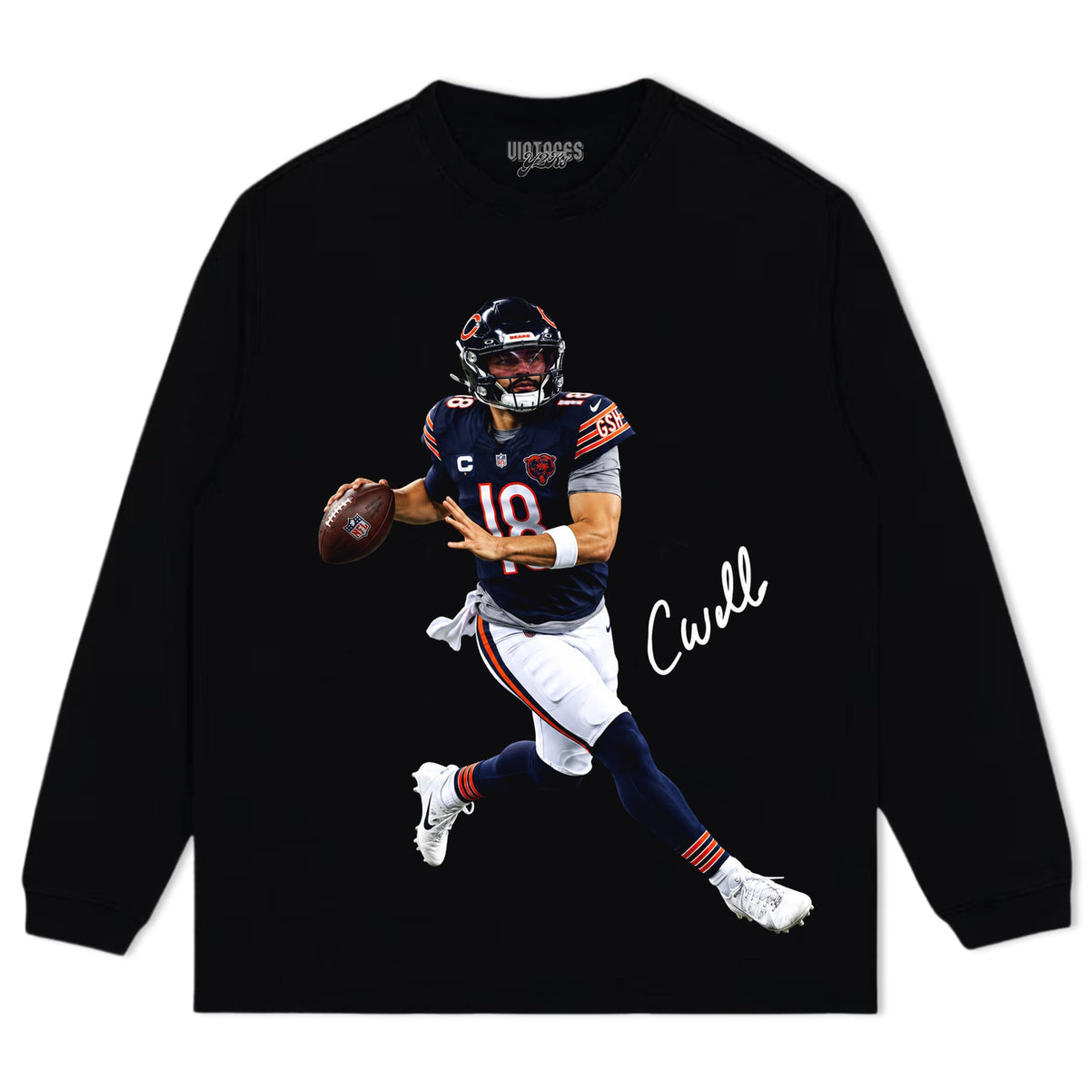 VINTAGE CALEB WILLIAMS FOOTBALL TANK TOP & TEE & LONG SLEEVE & LAYERED LS & HOODIE
