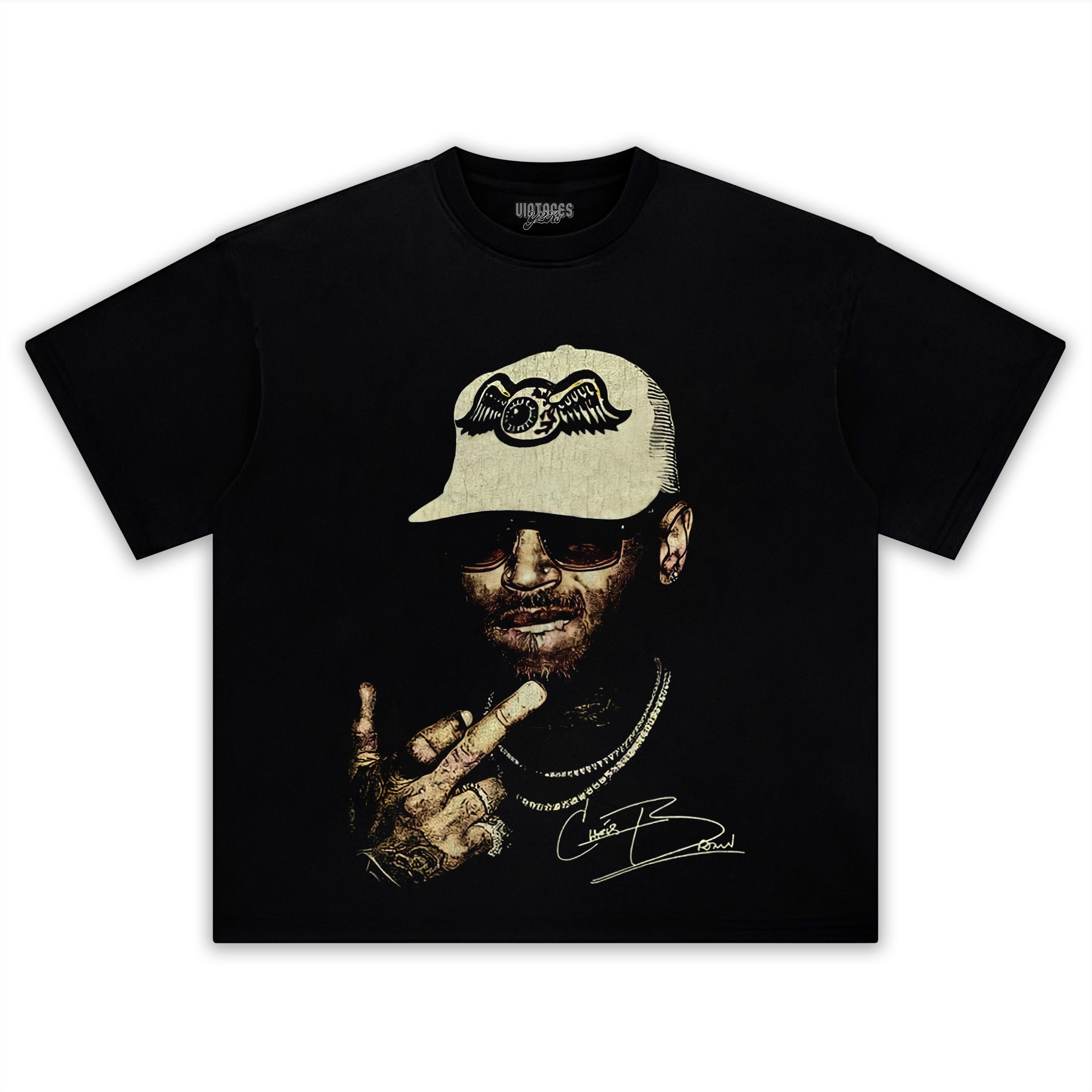 VINTAGE CHRIS BROWN 90S TEE & LS & HOODIE