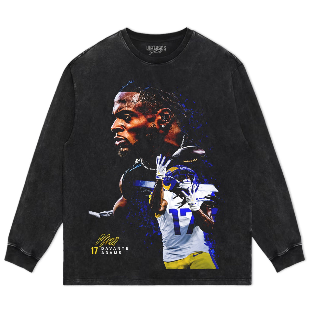 VINTAGE DAVANTE ADAMS FOOTBALL TANK TOP & TEE & LONG SLEEVE & LAYERED LS & HOODIE