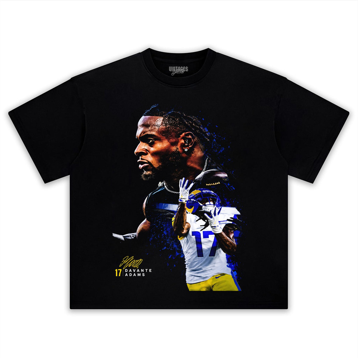 VINTAGE DAVANTE ADAMS FOOTBALL TANK TOP & TEE & LONG SLEEVE & LAYERED LS & HOODIE