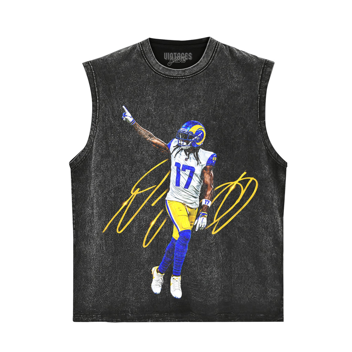 VINTAGE DAVANTE ADAMS FOOTBALL V2 TANK TOP & TEE & LONG SLEEVE & LAYERED LS & HOODIE