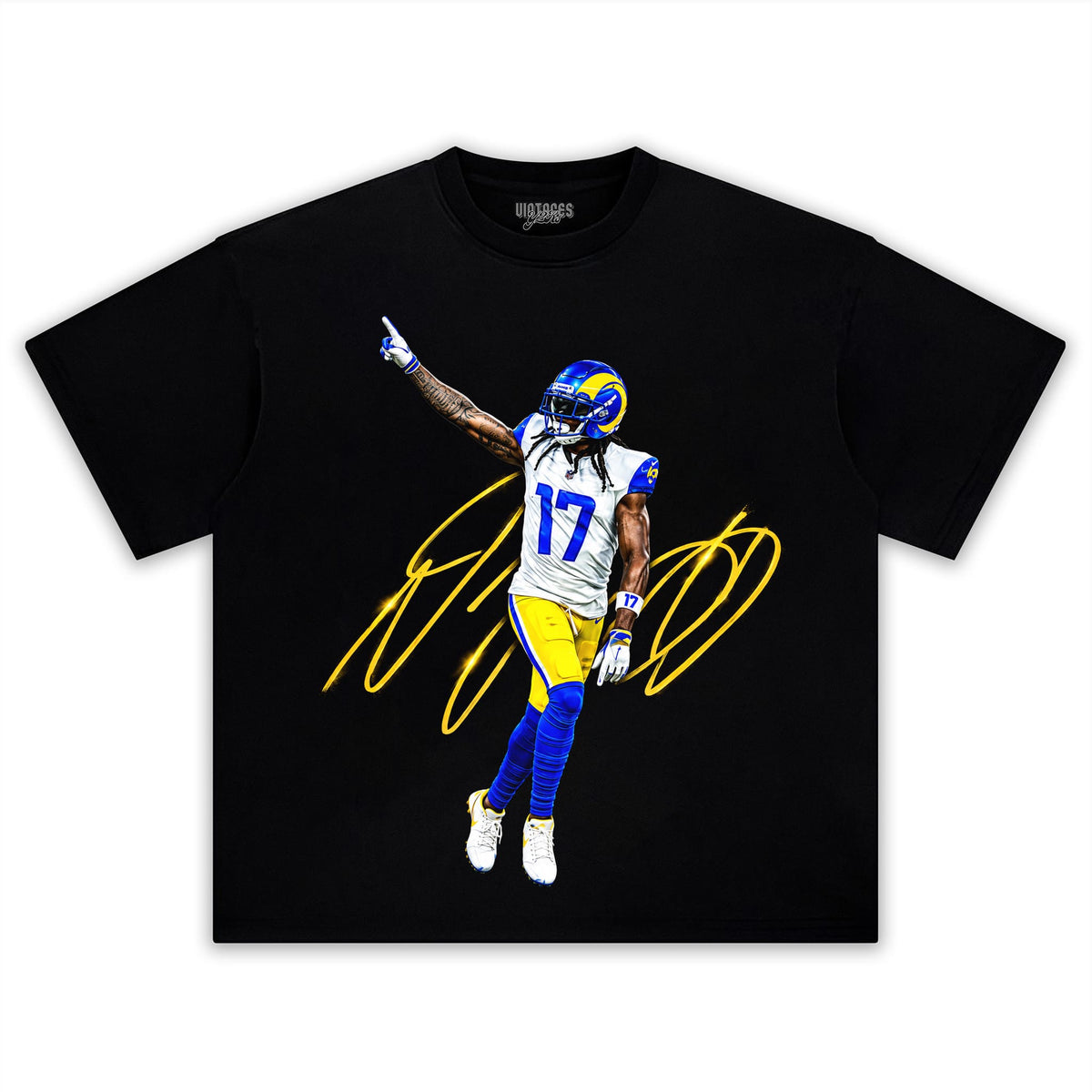 VINTAGE DAVANTE ADAMS FOOTBALL V2 TANK TOP & TEE & LONG SLEEVE & LAYERED LS & HOODIE