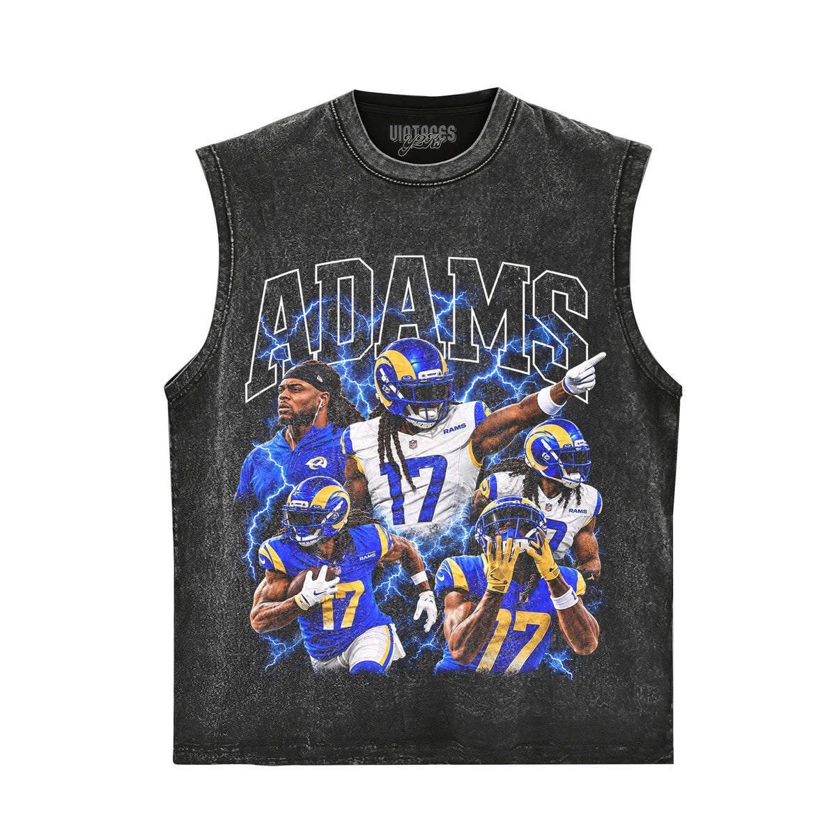 VINTAGE DAVANTE ADAMS FOOTBALL V3 TANK TOP & TEE & LONG SLEEVE & LAYERED LS & HOODIE