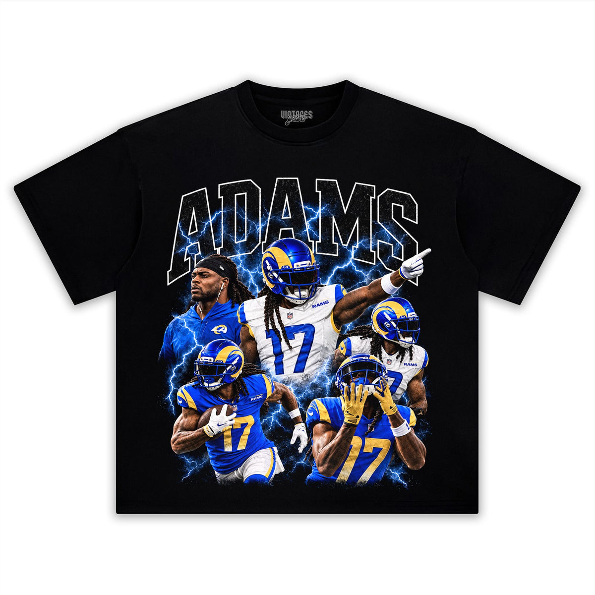 VINTAGE DAVANTE ADAMS FOOTBALL V3 TANK TOP & TEE & LONG SLEEVE & LAYERED LS & HOODIE