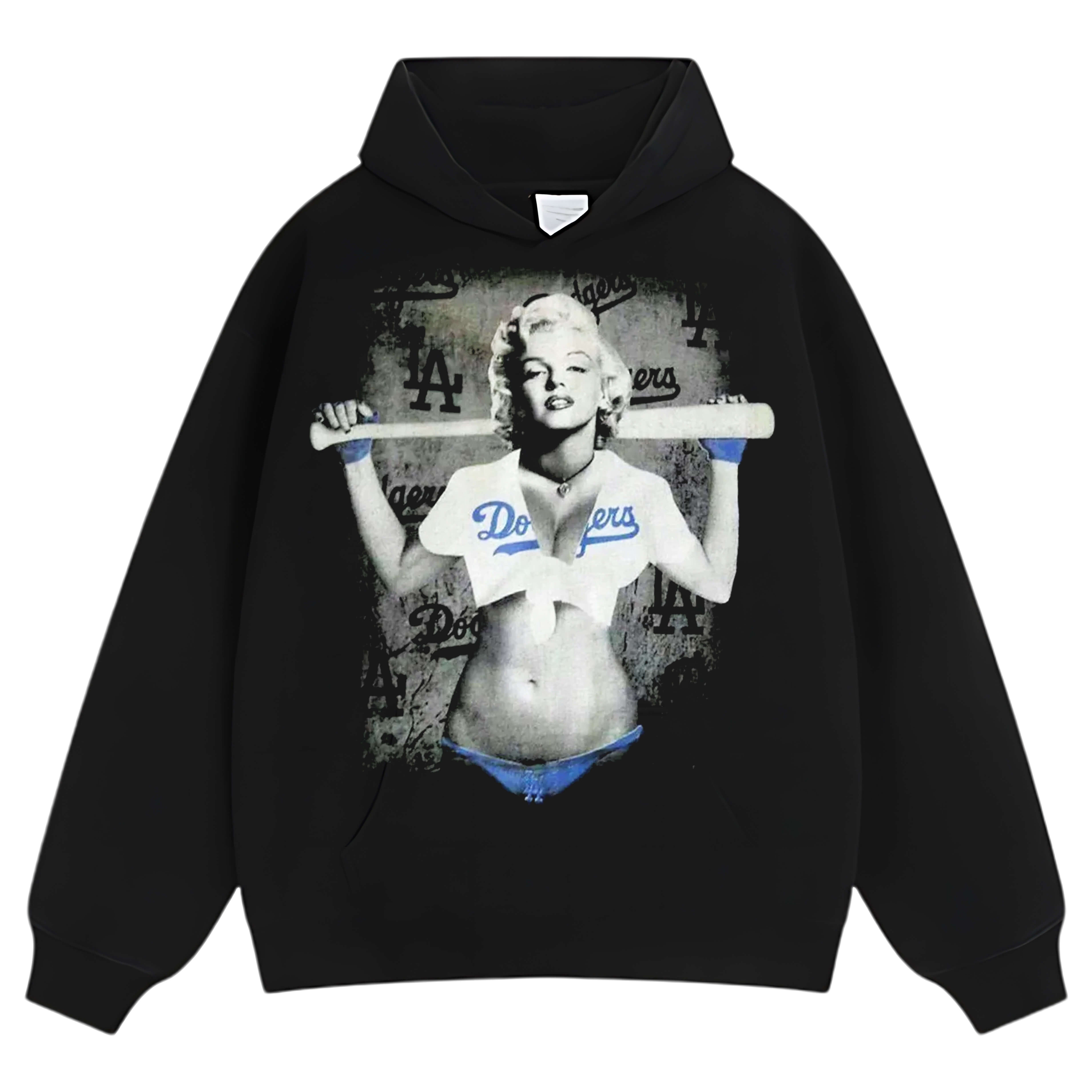 VINTAGE DODGERS & MARILYN MONROE TEE & LS & HOODIE