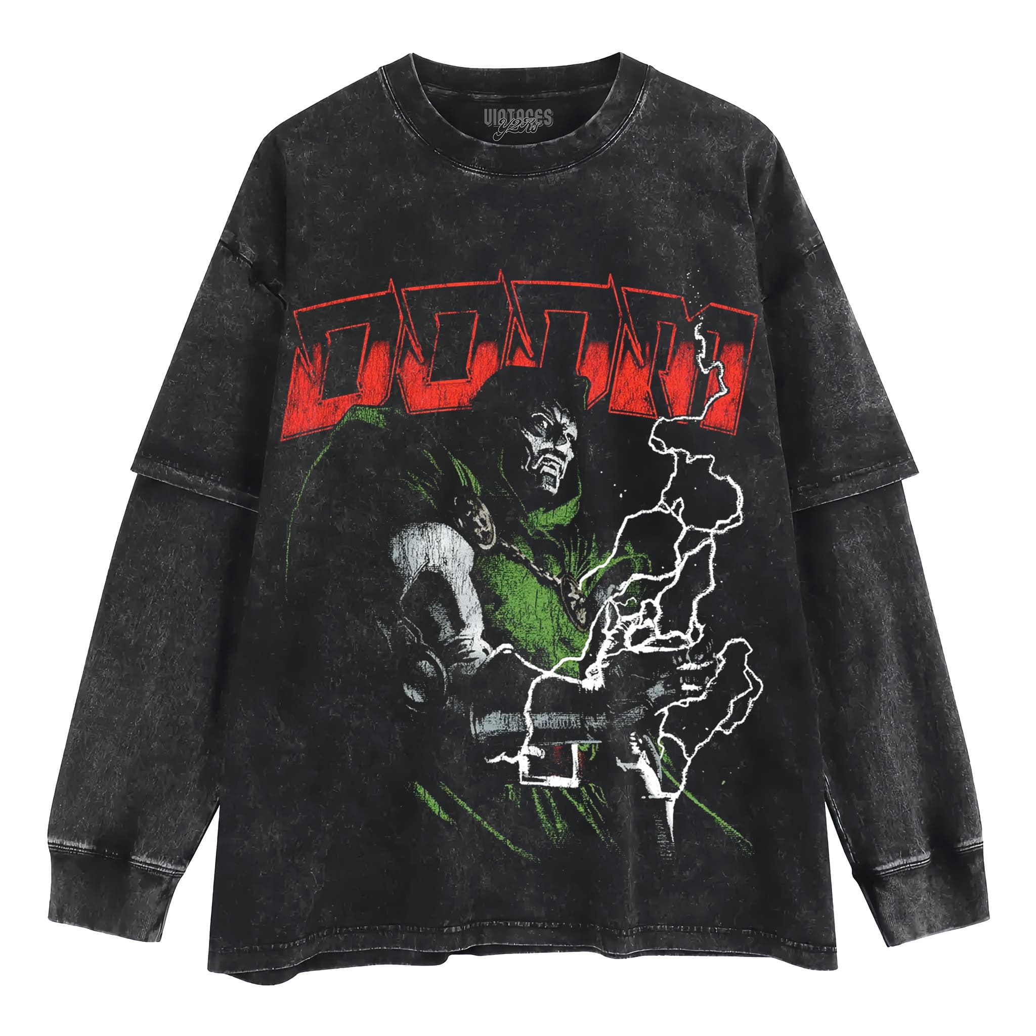 VINTAGE DR DOOM V2 TANK TOP & TEE & LONG SLEEVE & LAYERED LS & HOODIE