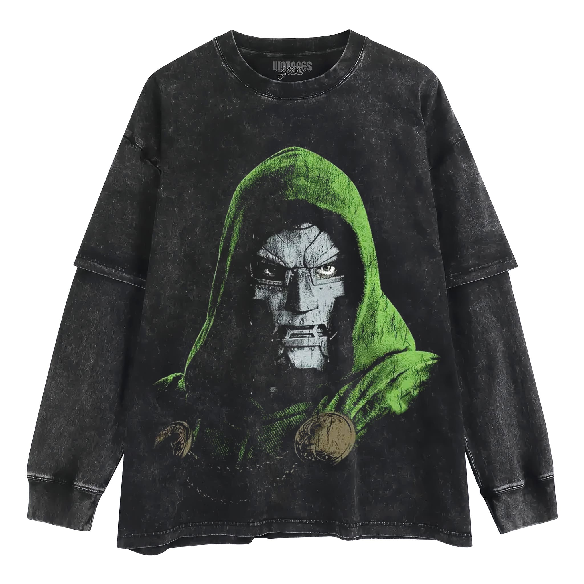 VINTAGE DR DOOM V3 TANK TOP & TEE & LONG SLEEVE & LAYERED LS & HOODIE